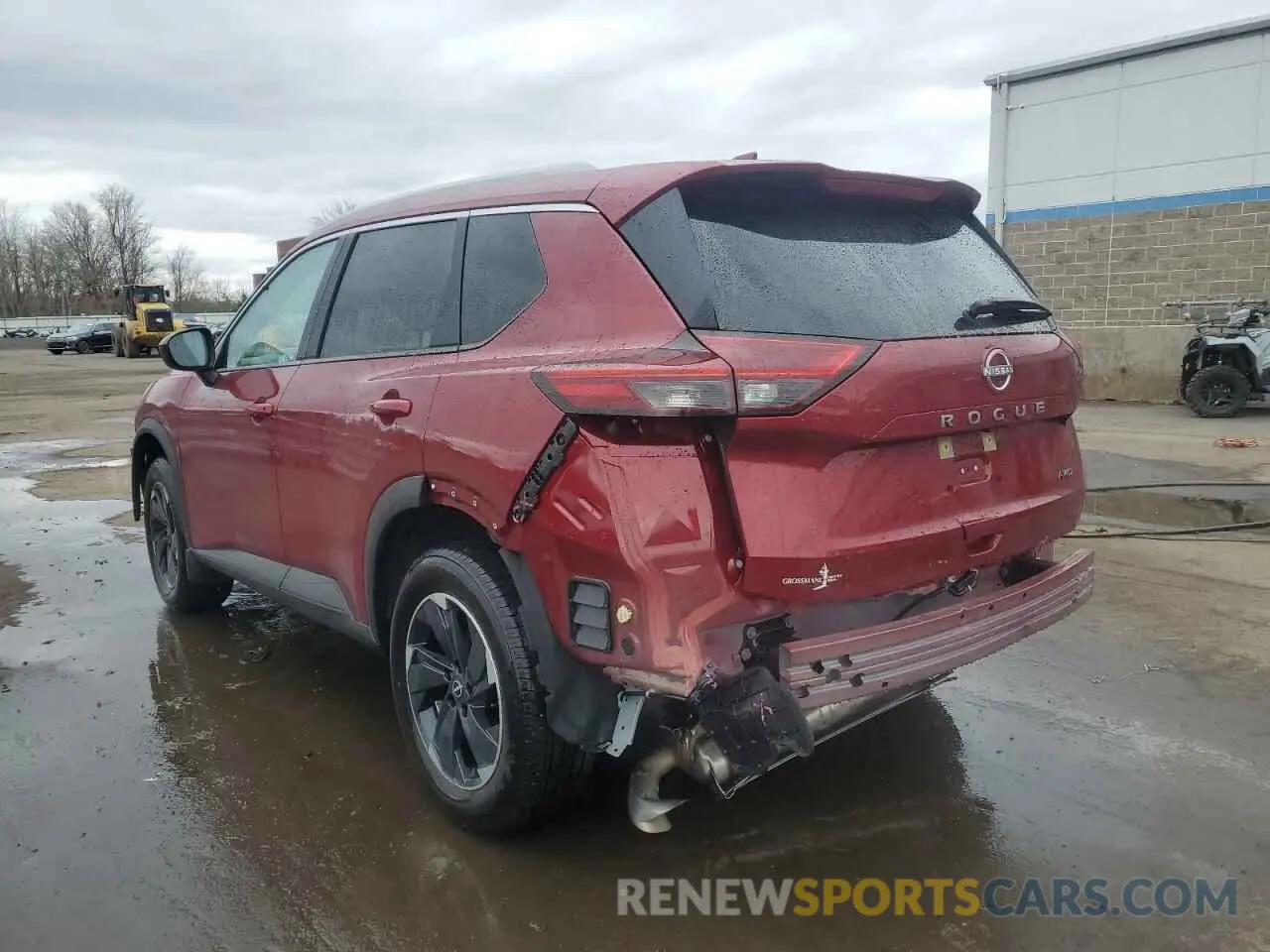 2 Photograph of a damaged car JN8BT3BBXSW410485 NISSAN ROGUE 2025
