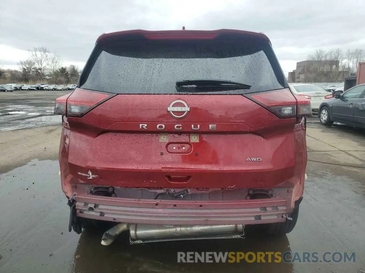 6 Photograph of a damaged car JN8BT3BBXSW410485 NISSAN ROGUE 2025