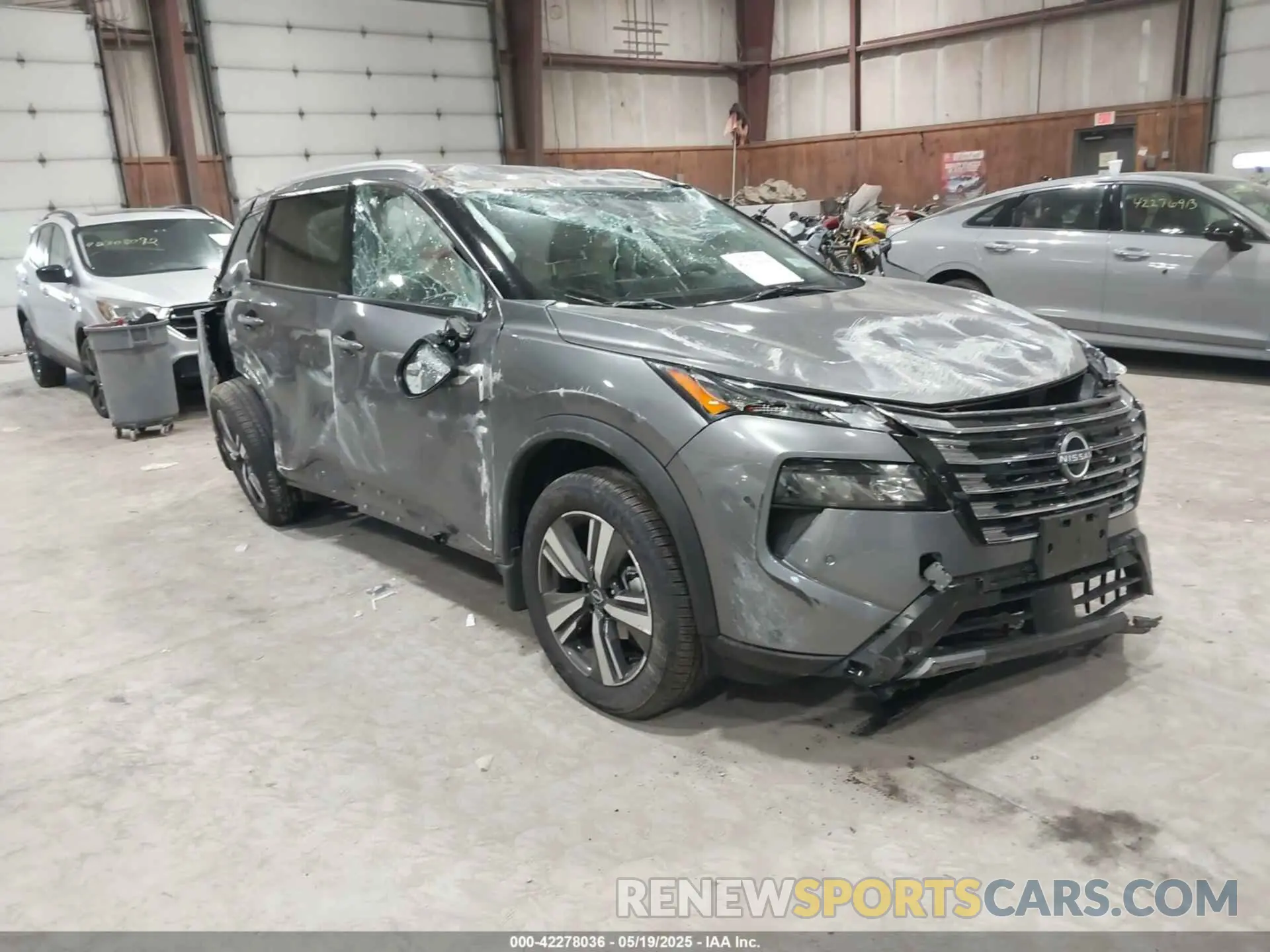 1 Photograph of a damaged car JN8BT3CB0SW153674 NISSAN ROGUE 2025