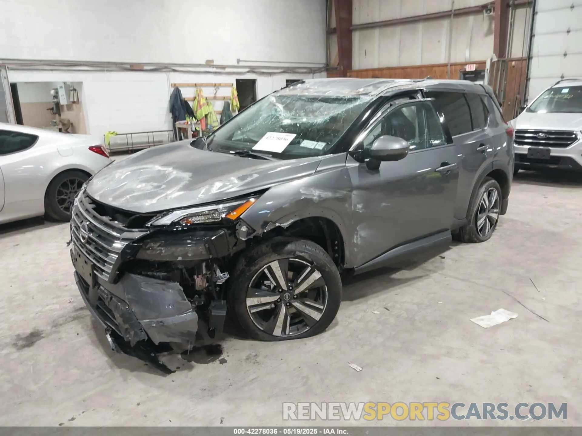 2 Photograph of a damaged car JN8BT3CB0SW153674 NISSAN ROGUE 2025