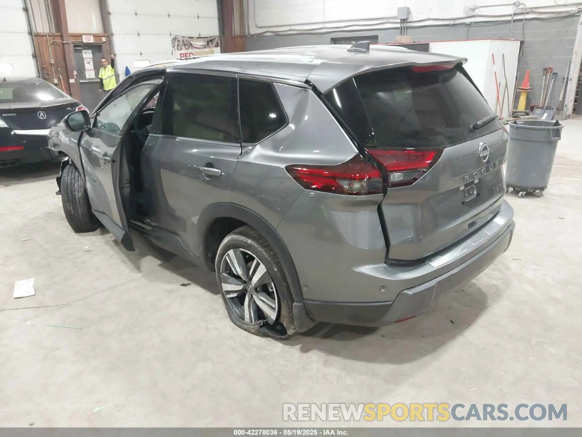 3 Photograph of a damaged car JN8BT3CB0SW153674 NISSAN ROGUE 2025