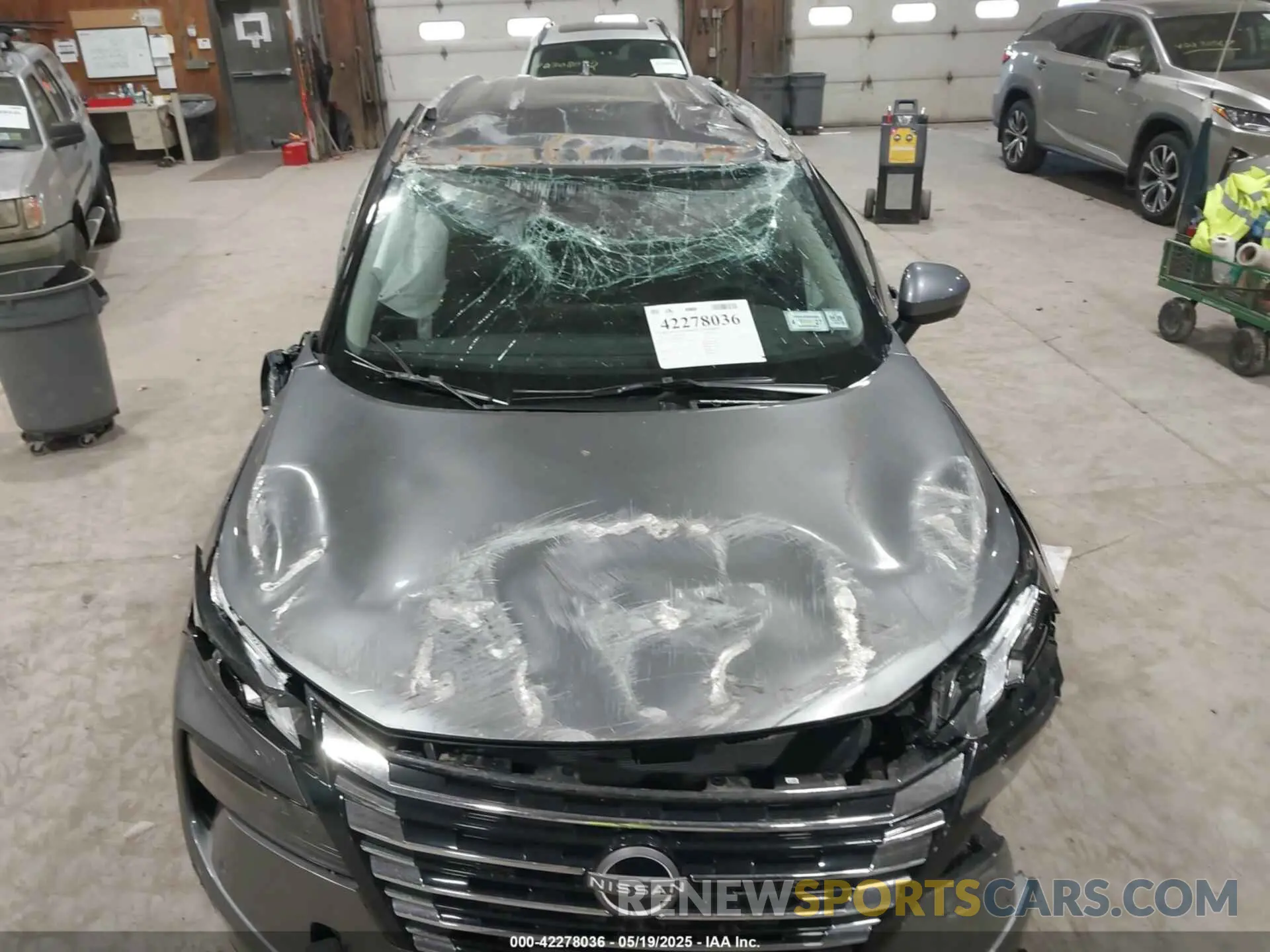6 Photograph of a damaged car JN8BT3CB0SW153674 NISSAN ROGUE 2025