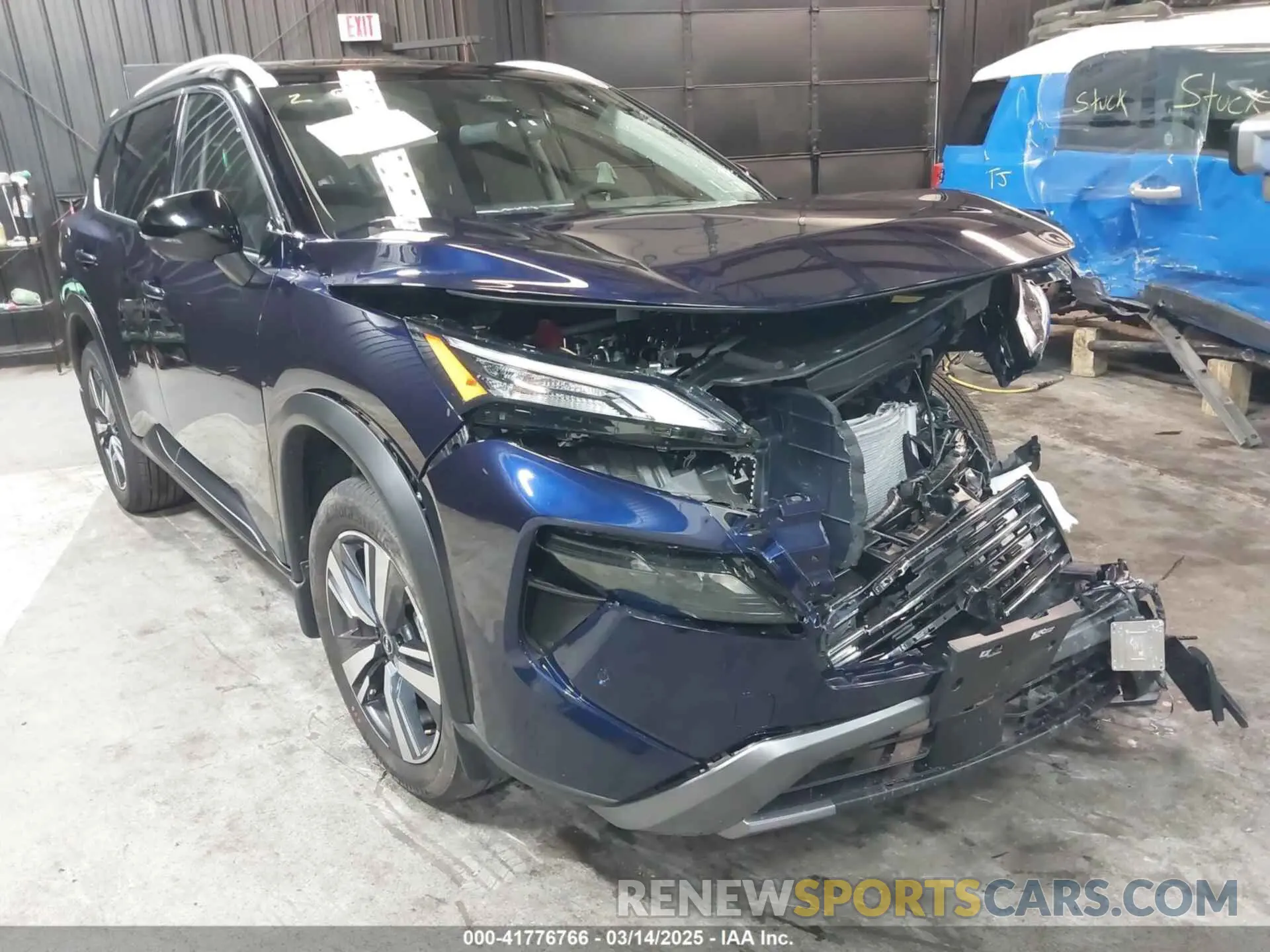 1 Photograph of a damaged car JN8BT3CB6SW158023 NISSAN ROGUE 2025