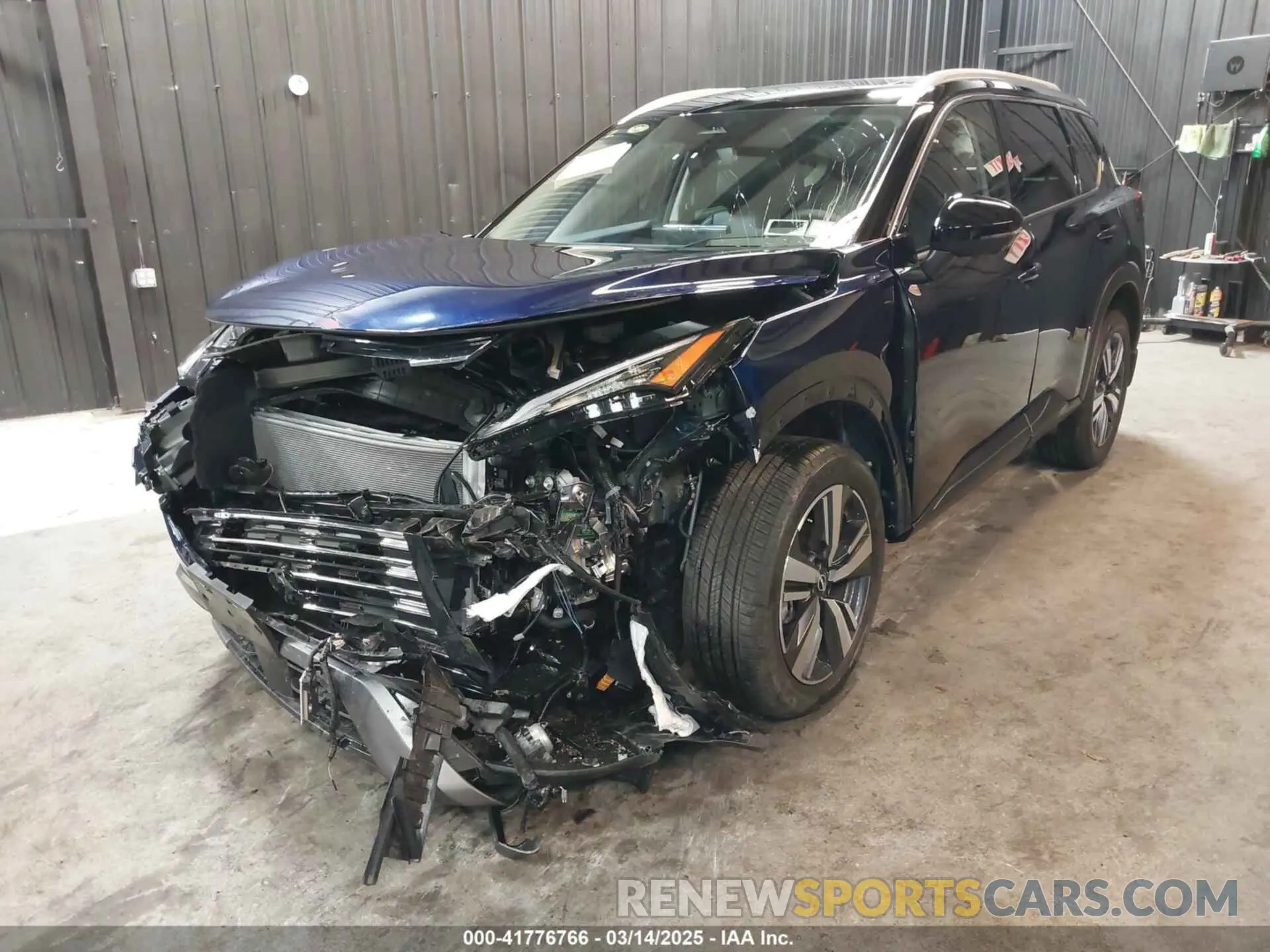 2 Photograph of a damaged car JN8BT3CB6SW158023 NISSAN ROGUE 2025