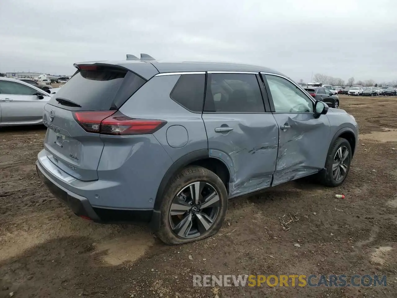 3 Photograph of a damaged car JN8BT3CB8SW415408 NISSAN ROGUE 2025