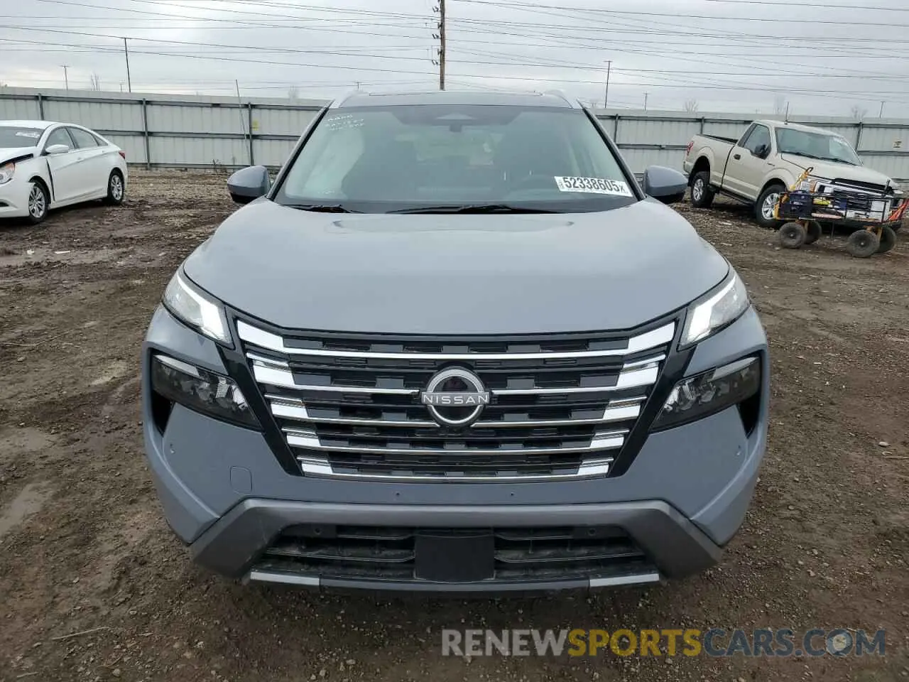5 Photograph of a damaged car JN8BT3CB8SW415408 NISSAN ROGUE 2025