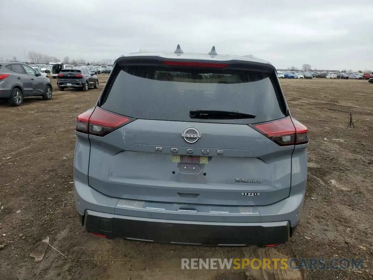 6 Photograph of a damaged car JN8BT3CB8SW415408 NISSAN ROGUE 2025