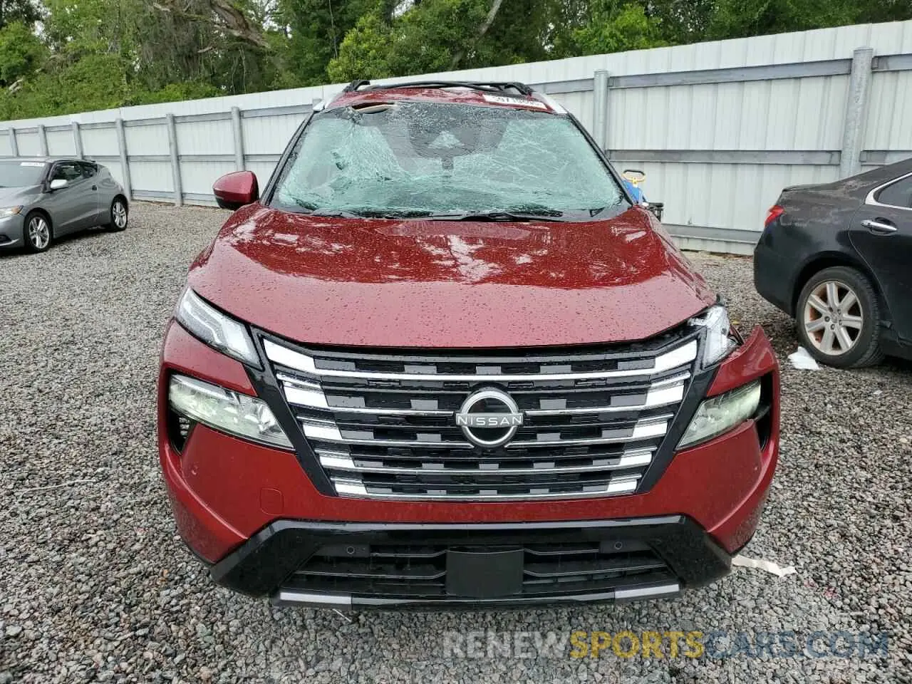 5 Photograph of a damaged car JN8BT3DC3SW380705 NISSAN ROGUE 2025