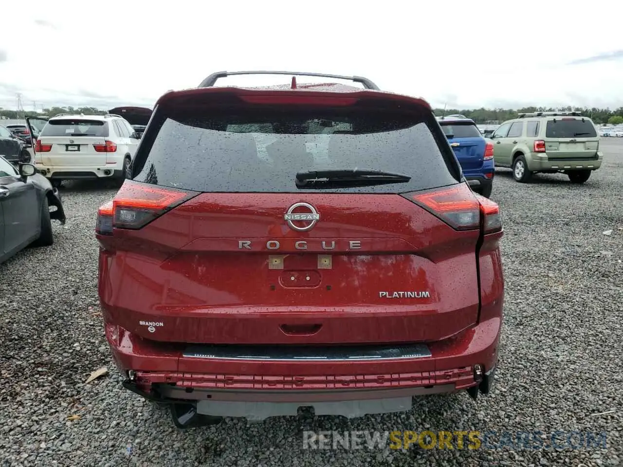 6 Photograph of a damaged car JN8BT3DC3SW380705 NISSAN ROGUE 2025