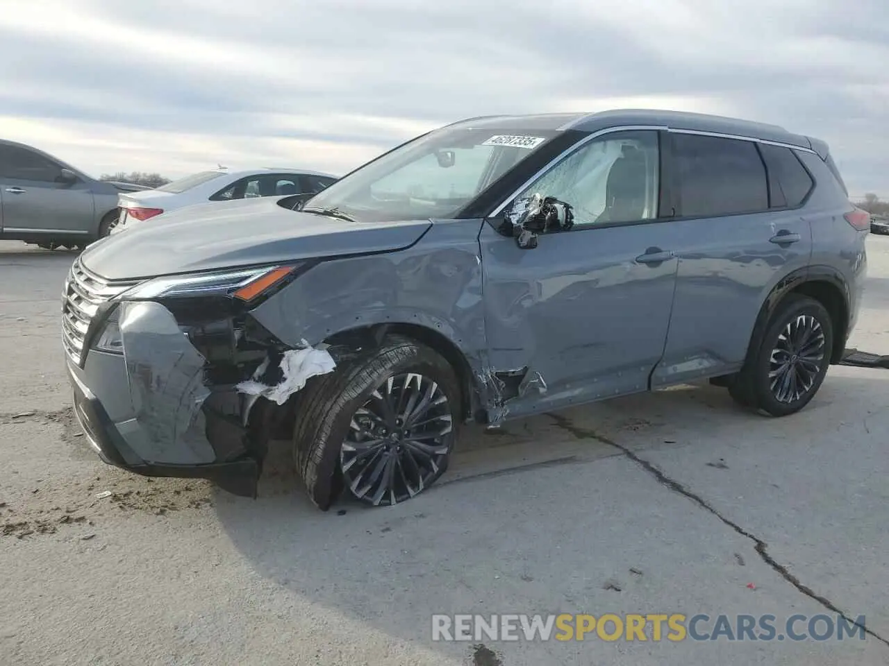 1 Photograph of a damaged car JN8BT3DC4SW100709 NISSAN ROGUE 2025