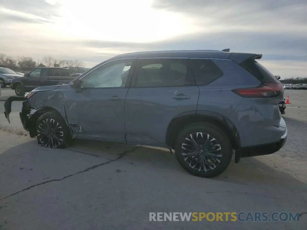 2 Photograph of a damaged car JN8BT3DC4SW100709 NISSAN ROGUE 2025