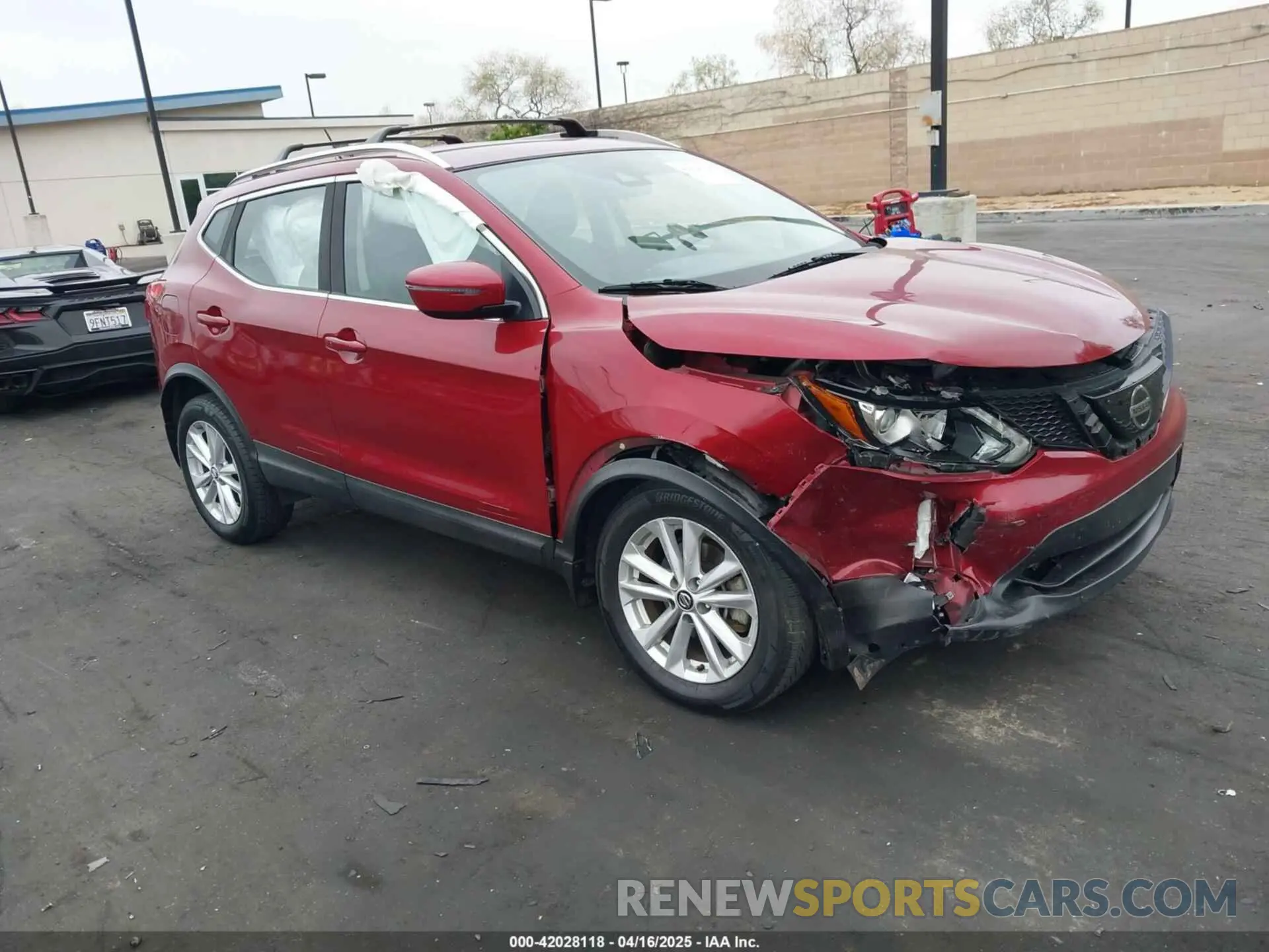 1 Photograph of a damaged car JN1BJ1CP0KW217135 NISSAN ROGUE SPORT 2019