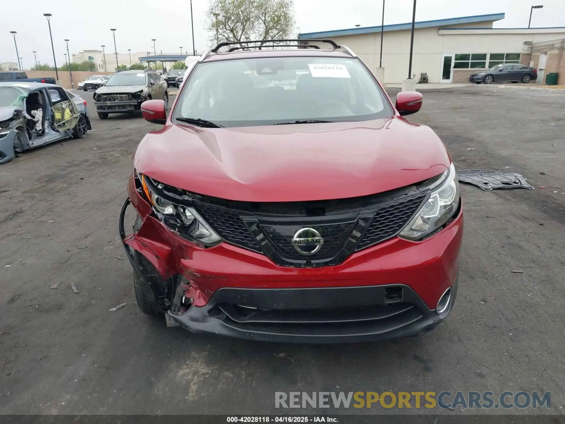 13 Photograph of a damaged car JN1BJ1CP0KW217135 NISSAN ROGUE SPORT 2019