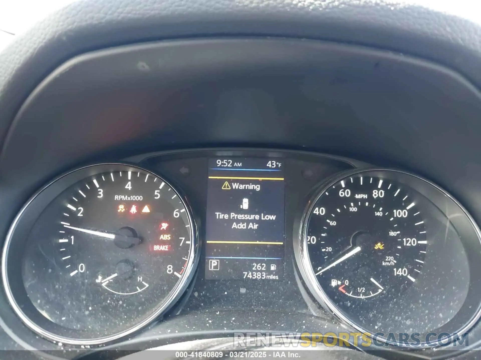 7 Photograph of a damaged car JN1BJ1CP0KW241337 NISSAN ROGUE SPORT 2019