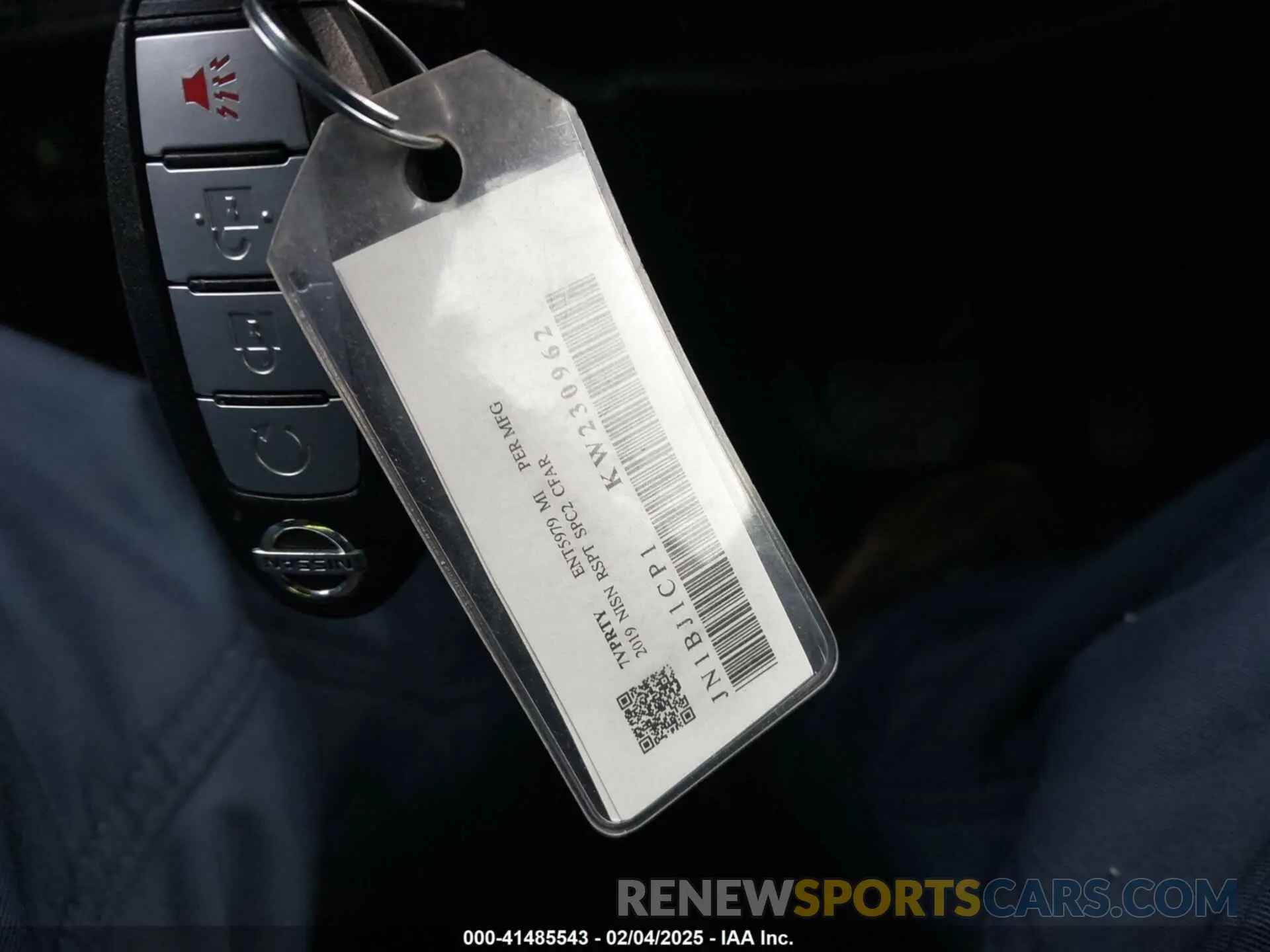 11 Photograph of a damaged car JN1BJ1CP1KW230962 NISSAN ROGUE SPORT 2019