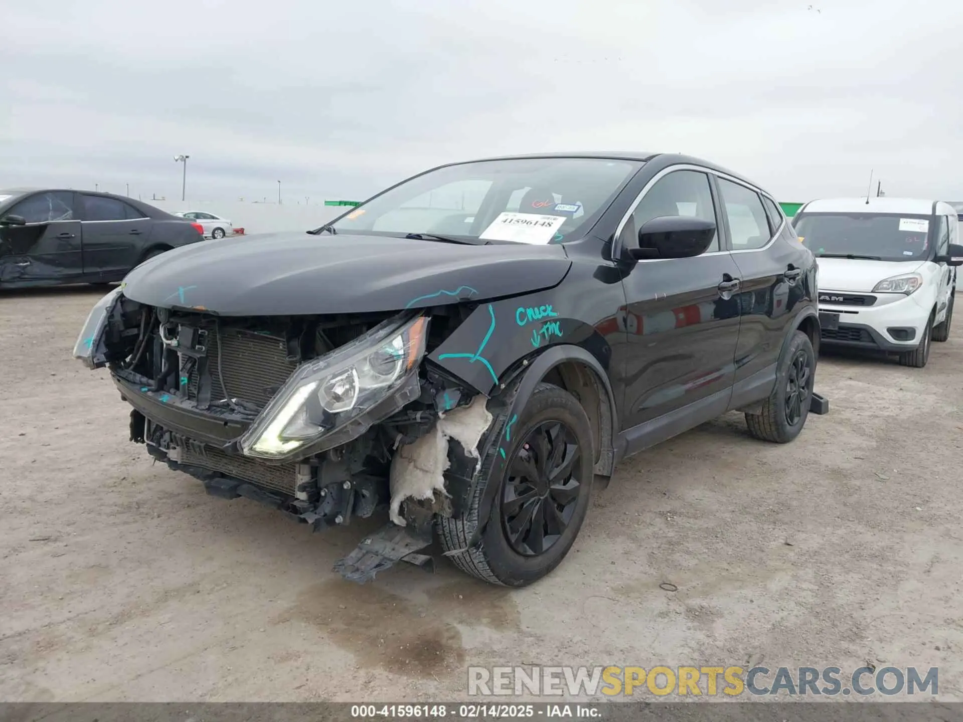 2 Photograph of a damaged car JN1BJ1CP4KW520483 NISSAN ROGUE SPORT 2019