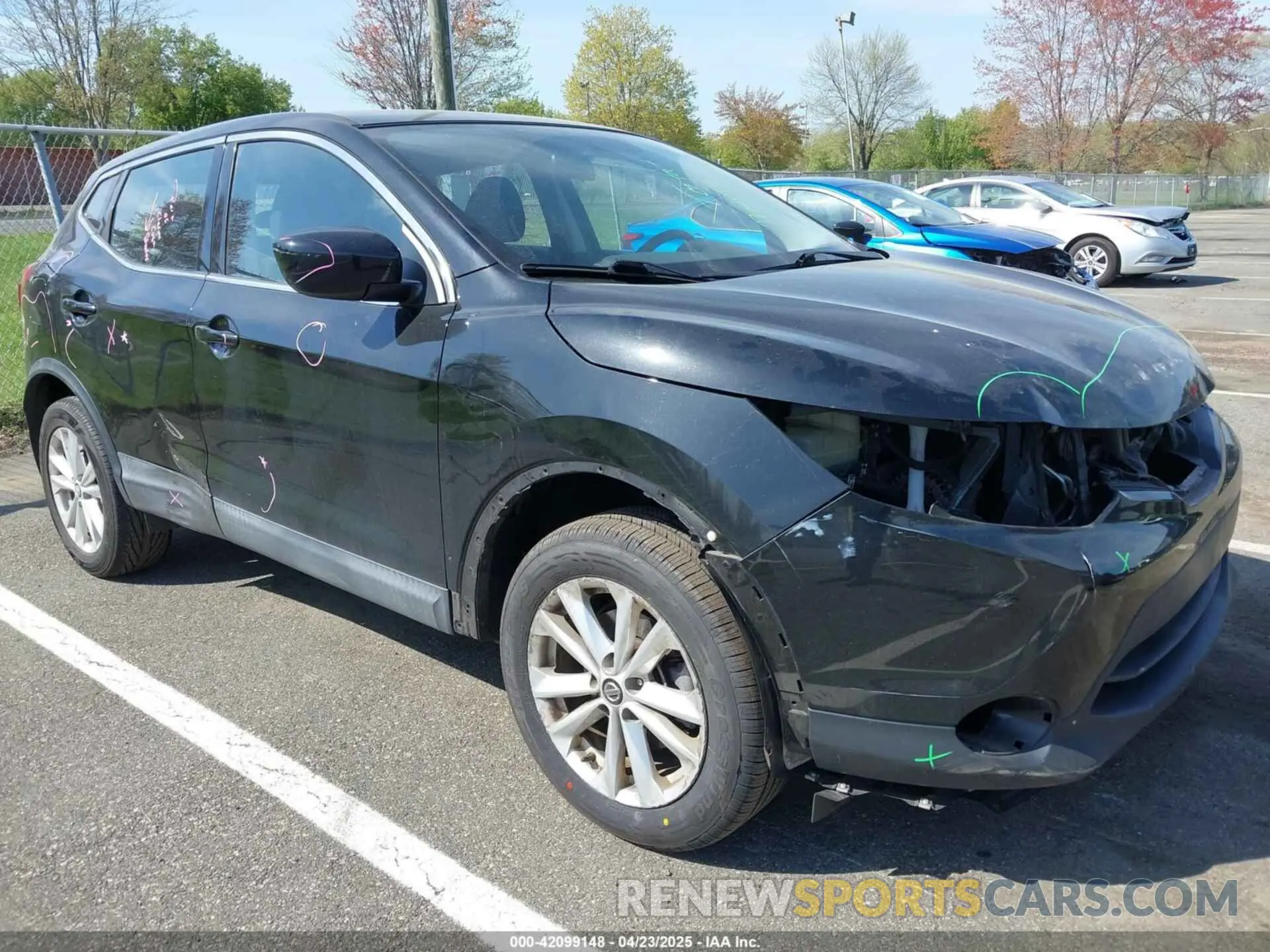 1 Photograph of a damaged car JN1BJ1CP4KW523237 NISSAN ROGUE SPORT 2019