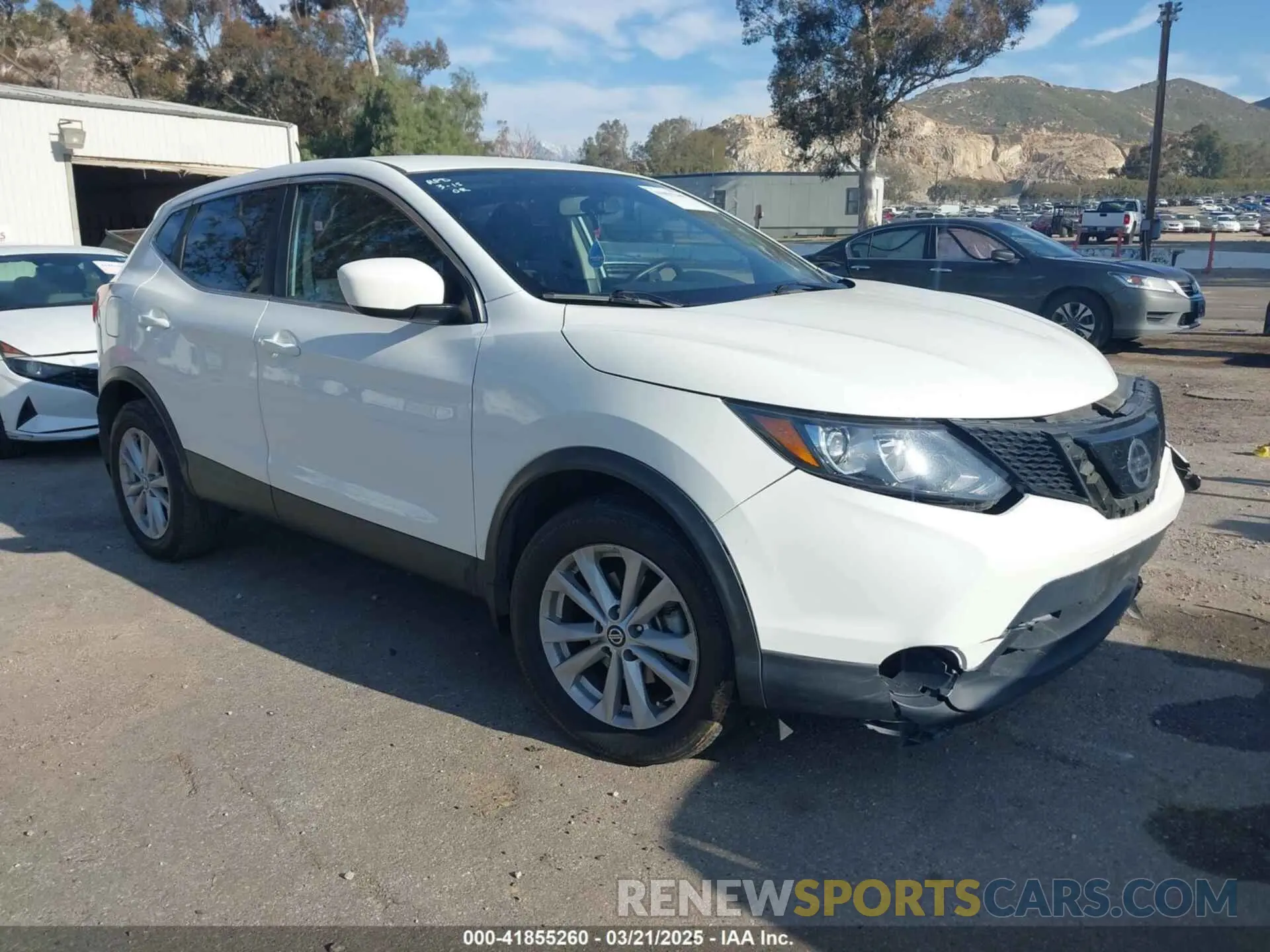 1 Photograph of a damaged car JN1BJ1CP5KW226980 NISSAN ROGUE SPORT 2019