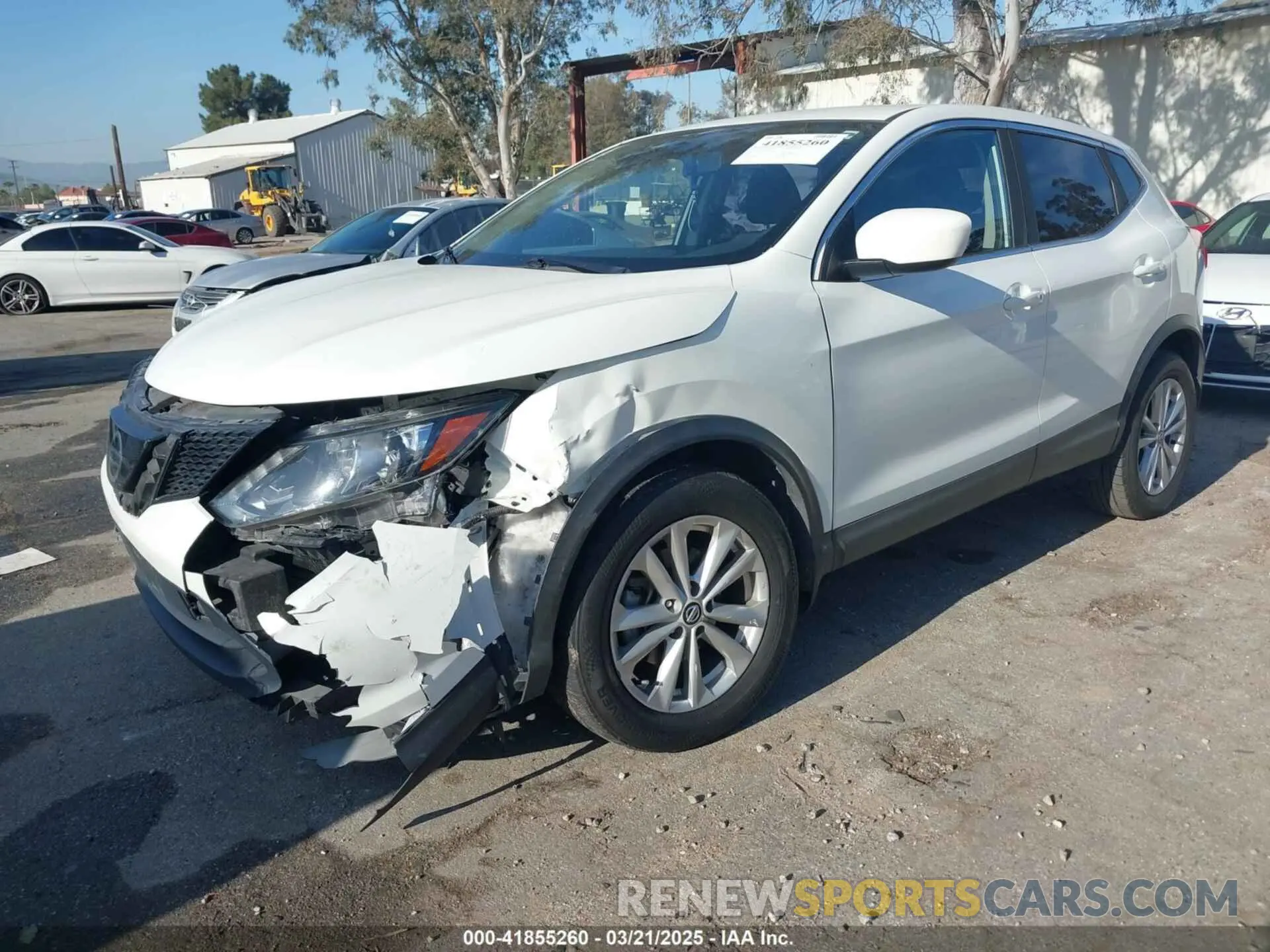 2 Photograph of a damaged car JN1BJ1CP5KW226980 NISSAN ROGUE SPORT 2019