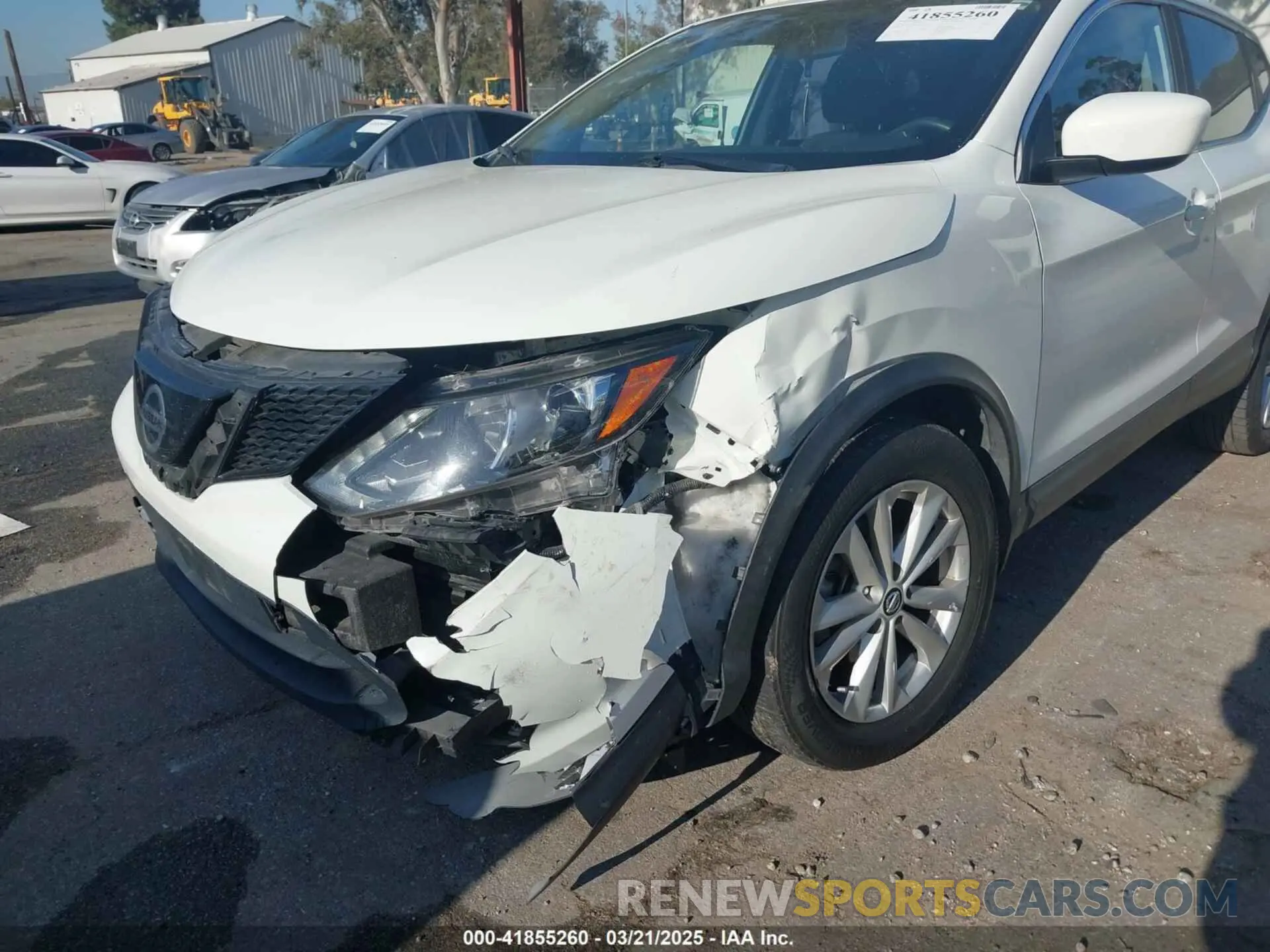 6 Photograph of a damaged car JN1BJ1CP5KW226980 NISSAN ROGUE SPORT 2019