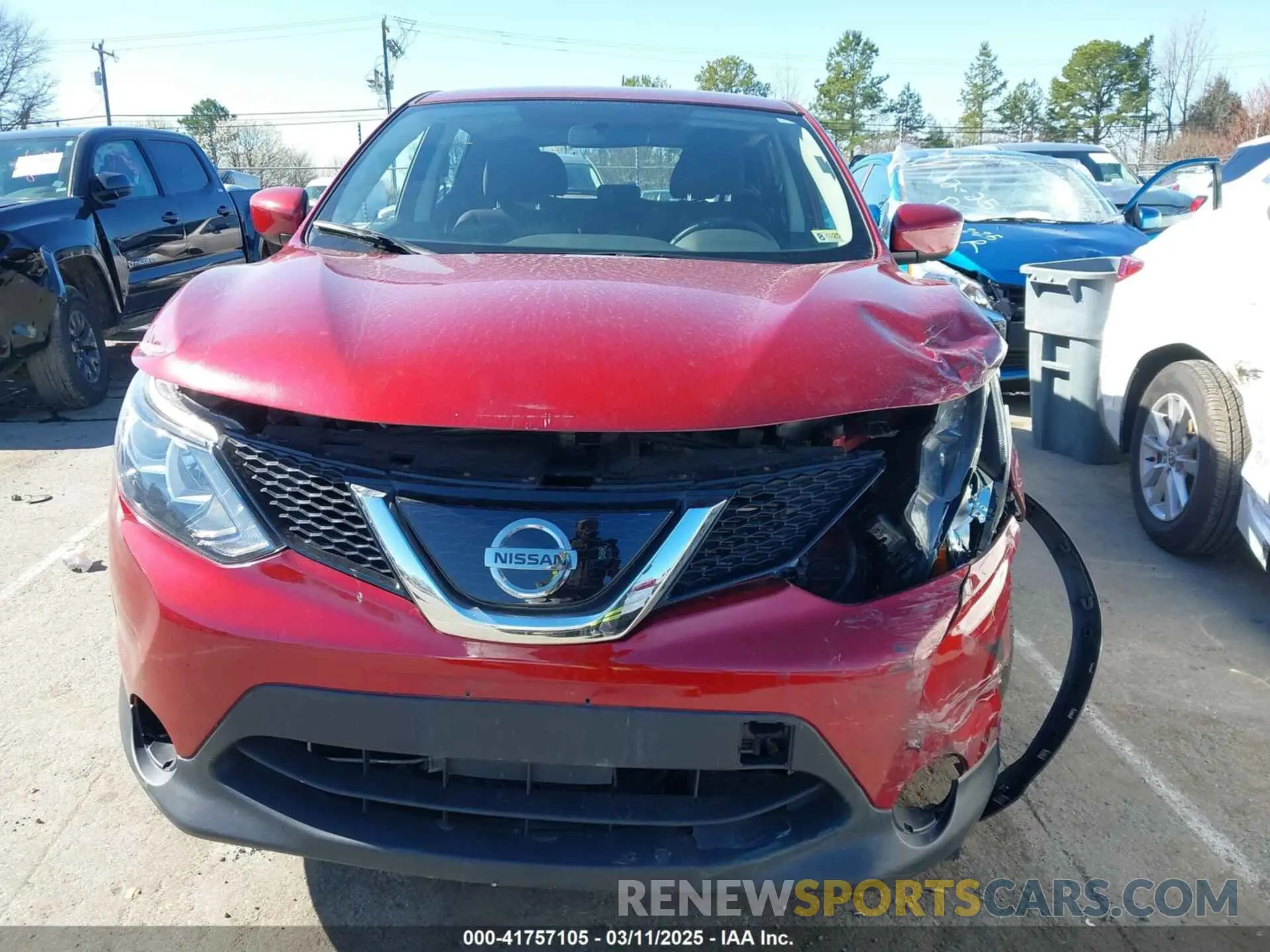 12 Photograph of a damaged car JN1BJ1CP6KW219973 NISSAN ROGUE SPORT 2019