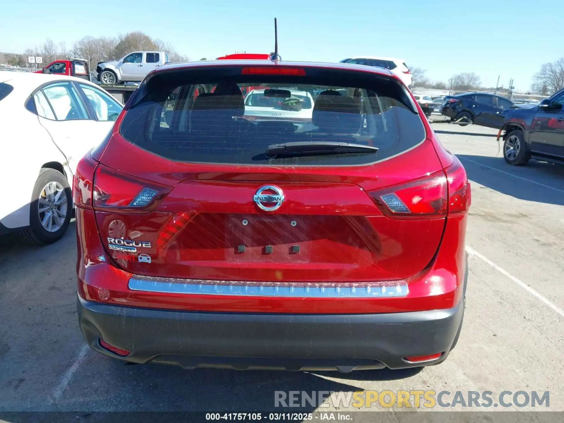 16 Photograph of a damaged car JN1BJ1CP6KW219973 NISSAN ROGUE SPORT 2019