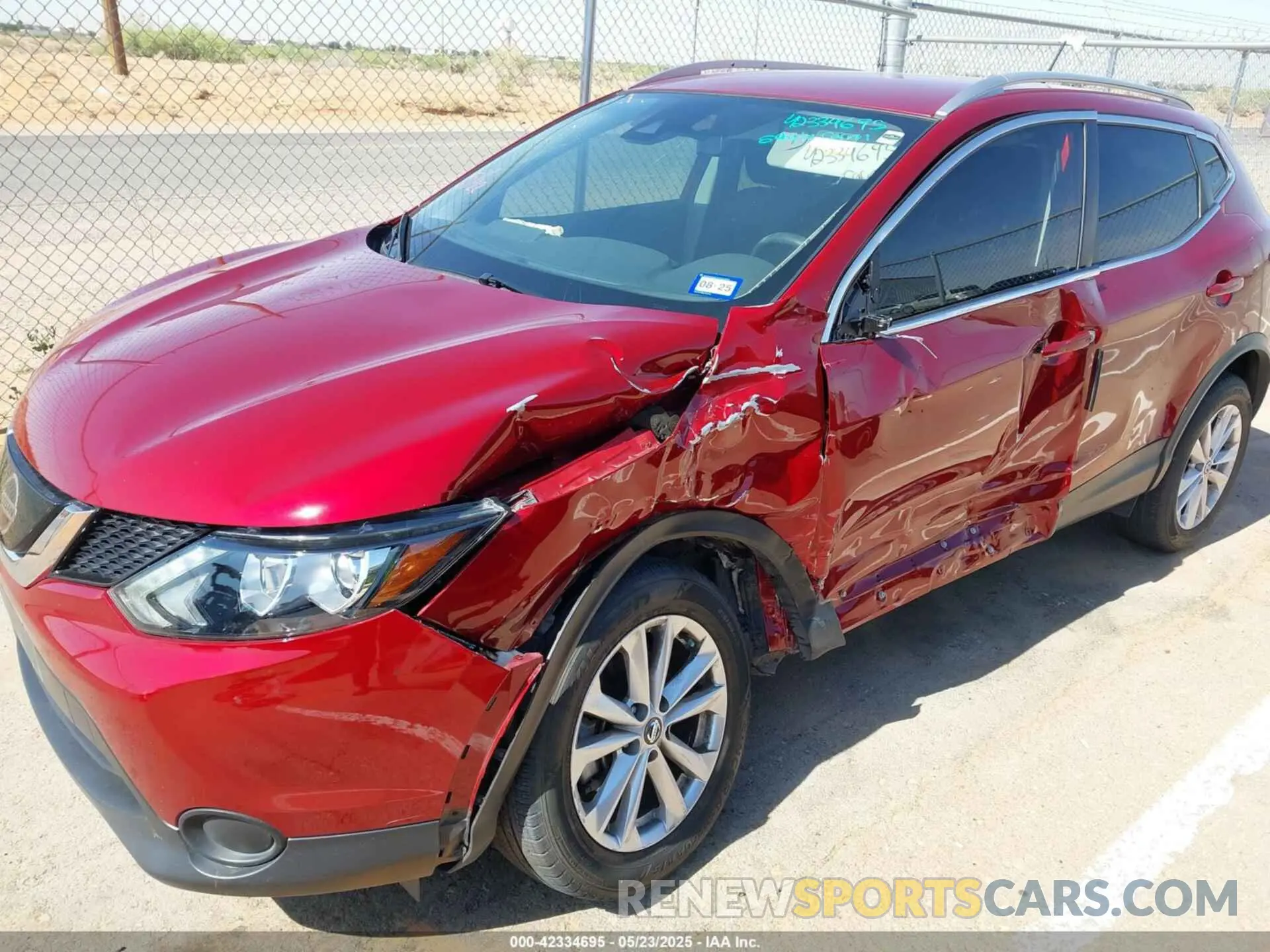 6 Photograph of a damaged car JN1BJ1CP7KW224499 NISSAN ROGUE SPORT 2019