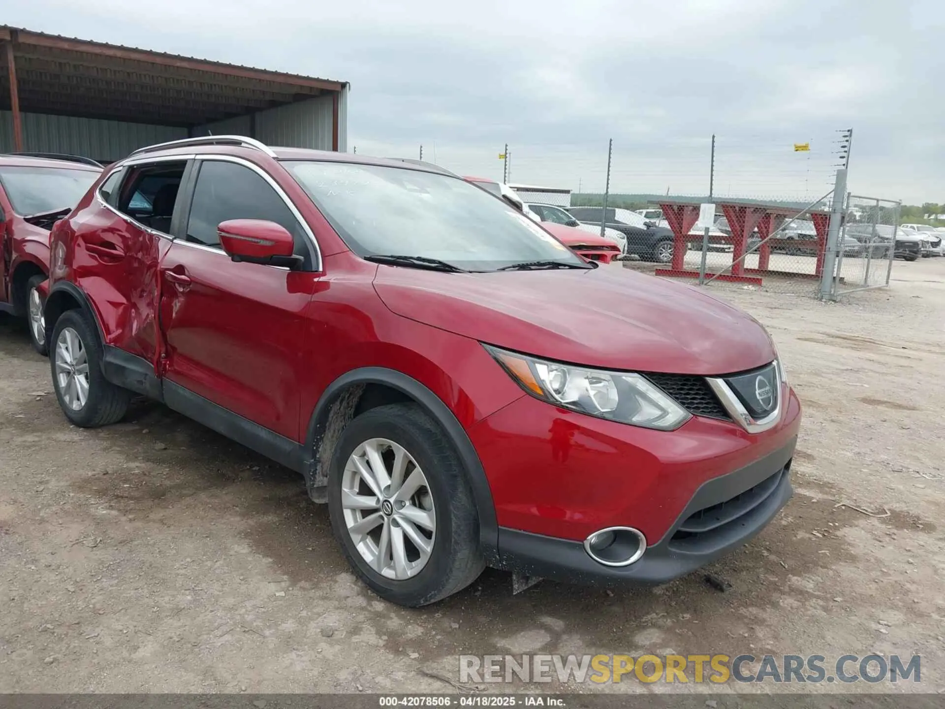 1 Photograph of a damaged car JN1BJ1CP7KW227192 NISSAN ROGUE SPORT 2019