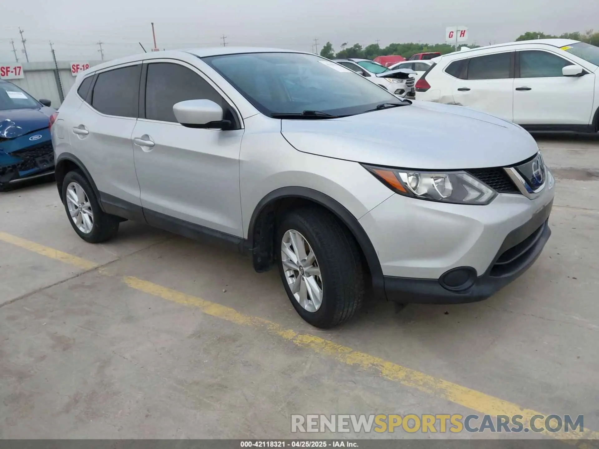 1 Photograph of a damaged car JN1BJ1CP7KW229489 NISSAN ROGUE SPORT 2019