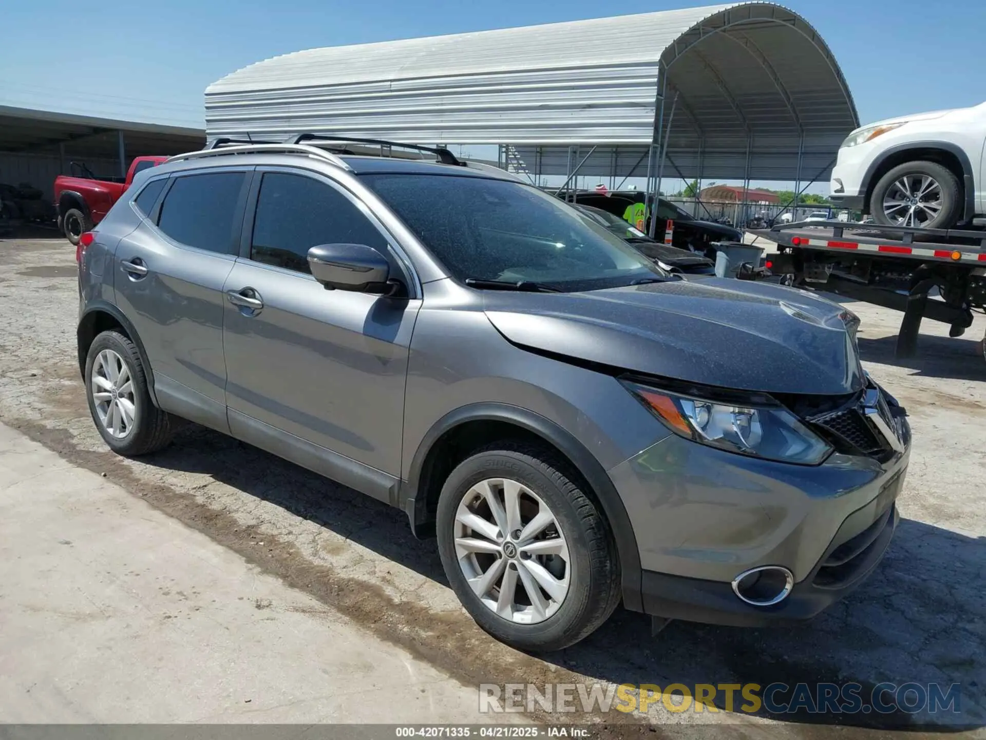 1 Photograph of a damaged car JN1BJ1CP7KW526147 NISSAN ROGUE SPORT 2019