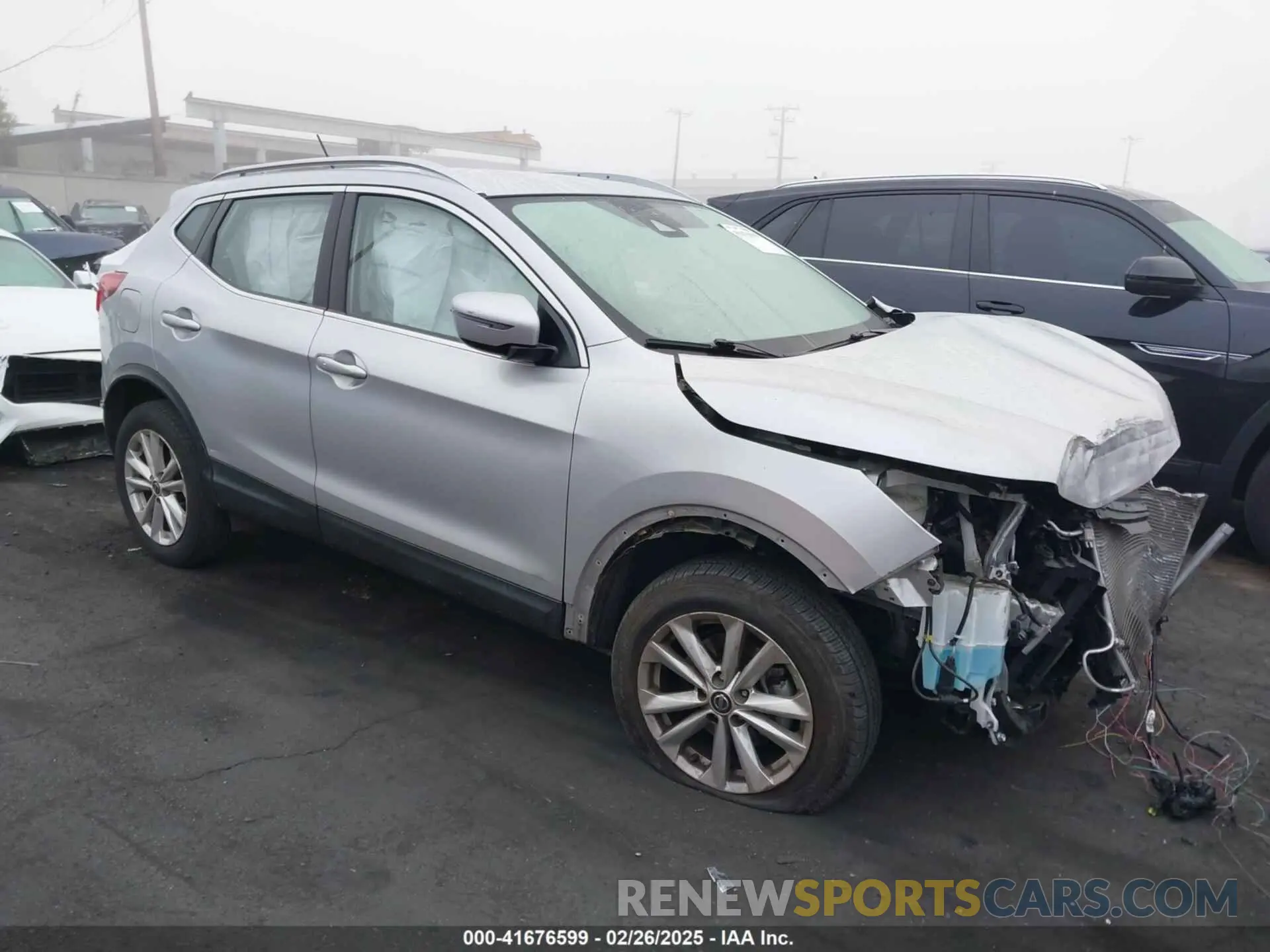 1 Photograph of a damaged car JN1BJ1CP8KW215701 NISSAN ROGUE SPORT 2019