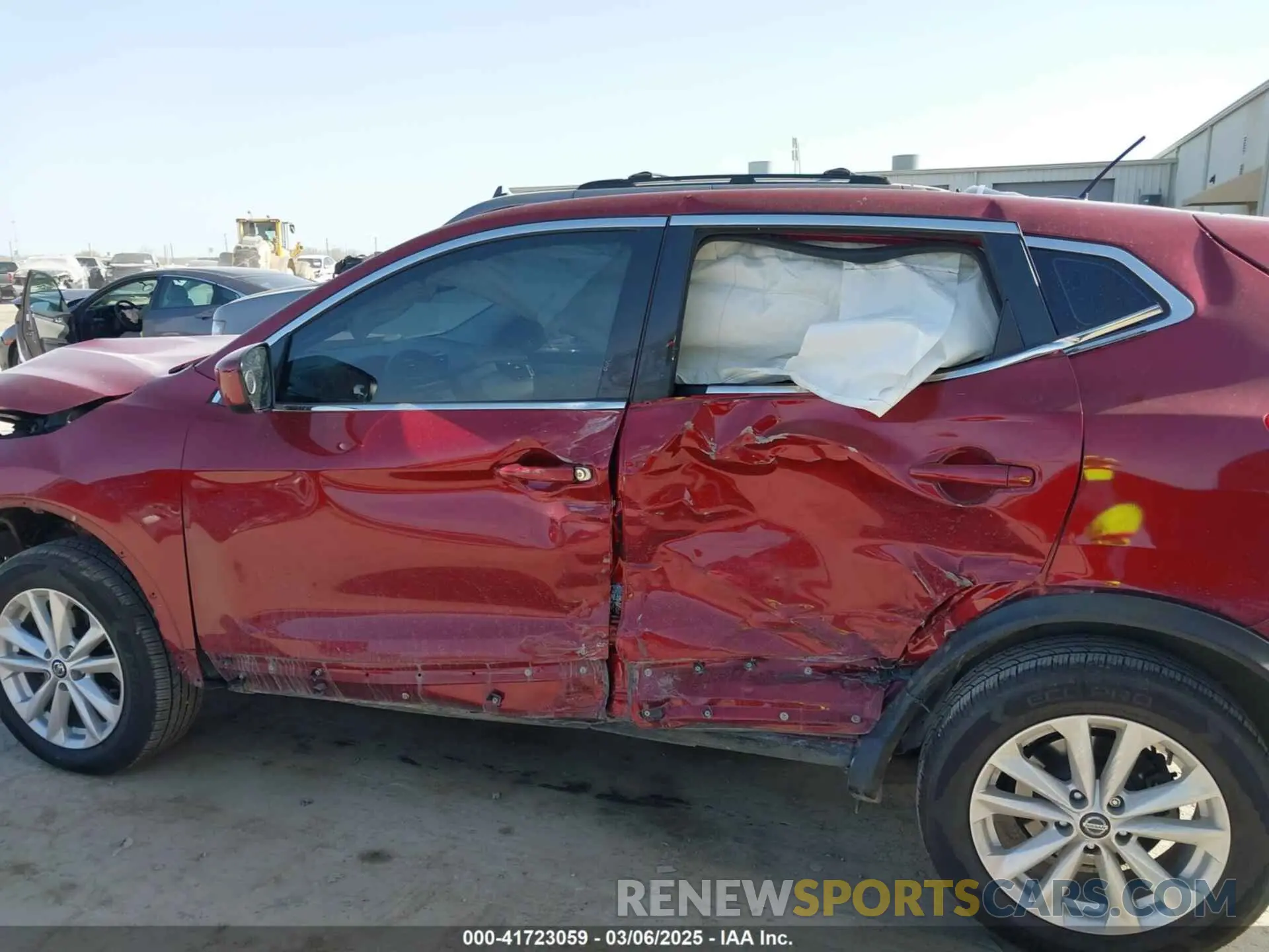 6 Photograph of a damaged car JN1BJ1CP9KW242860 NISSAN ROGUE SPORT 2019