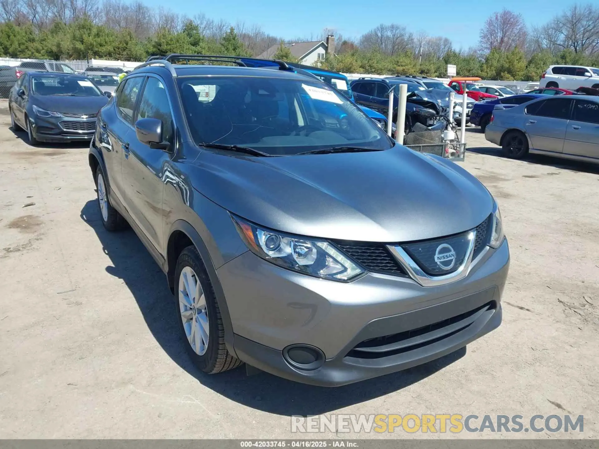1 Photograph of a damaged car JN1BJ1CPXKW234881 NISSAN ROGUE SPORT 2019
