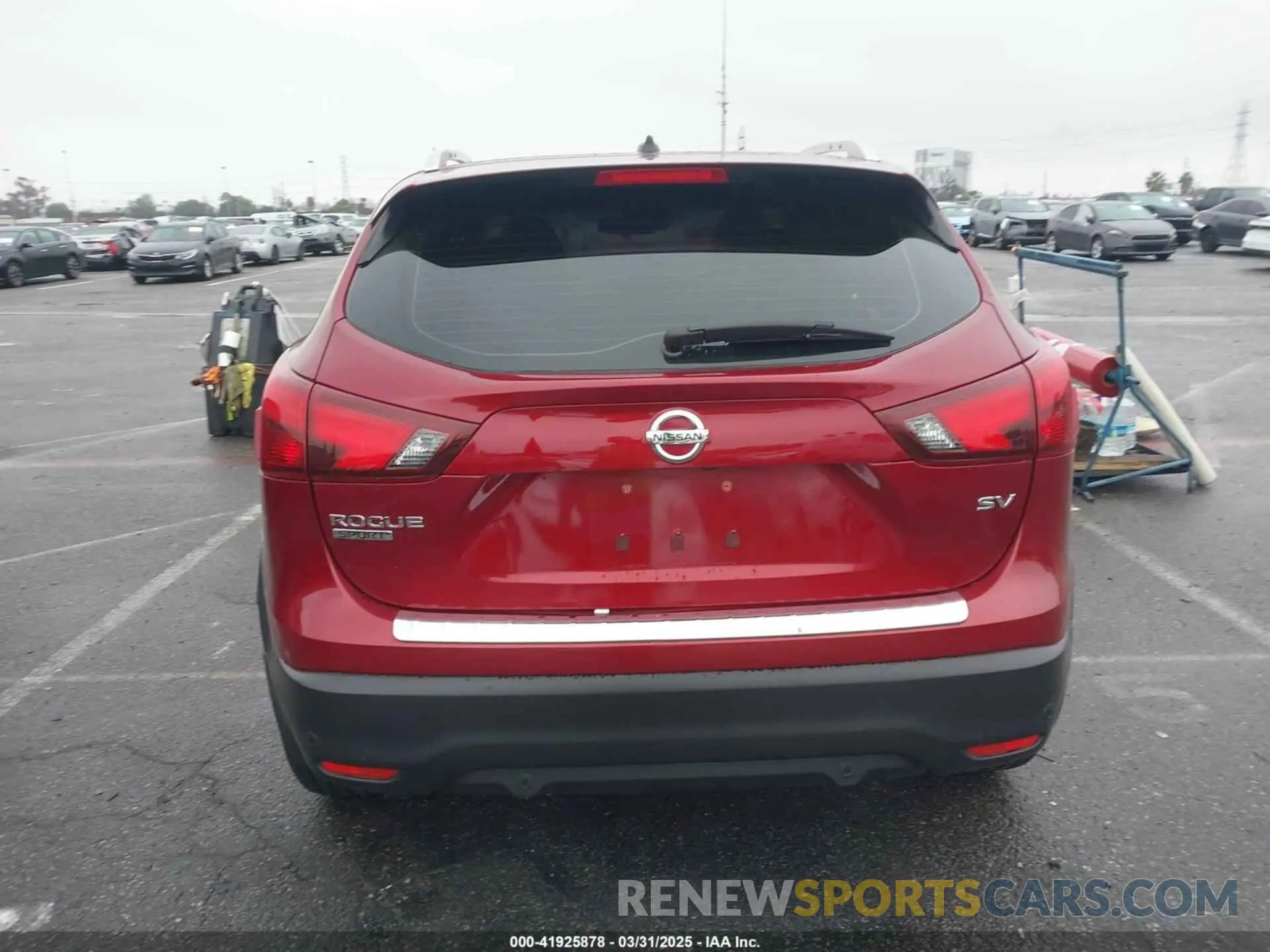 16 Photograph of a damaged car JN1BJ1CPXKW242558 NISSAN ROGUE SPORT 2019