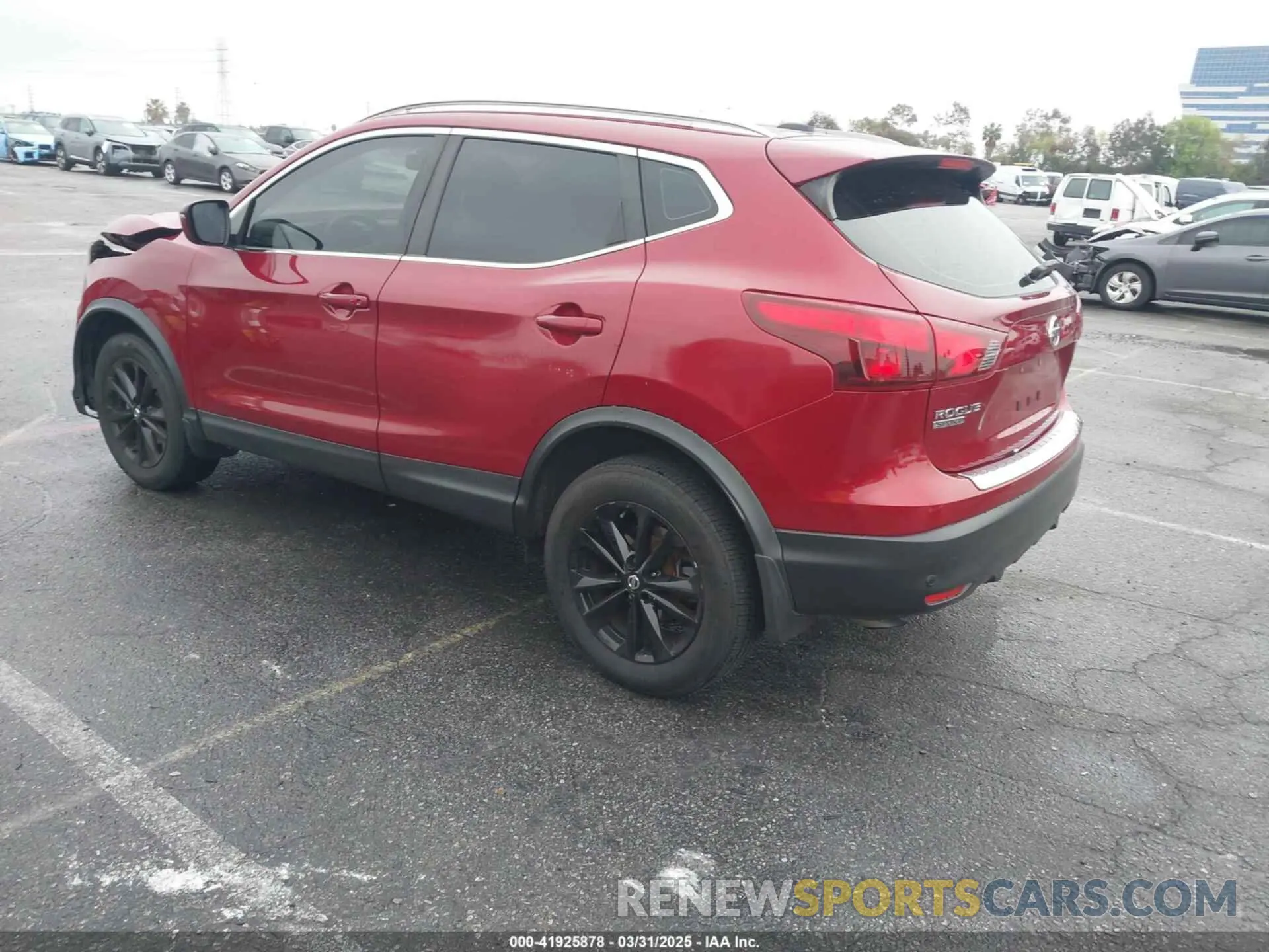3 Photograph of a damaged car JN1BJ1CPXKW242558 NISSAN ROGUE SPORT 2019