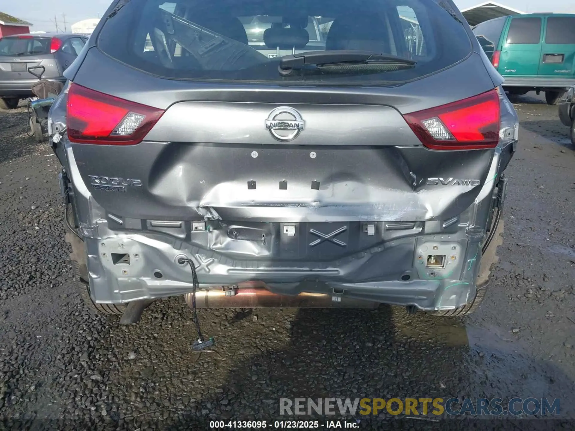 6 Photograph of a damaged car JN1BJ1CR0KW319763 NISSAN ROGUE SPORT 2019