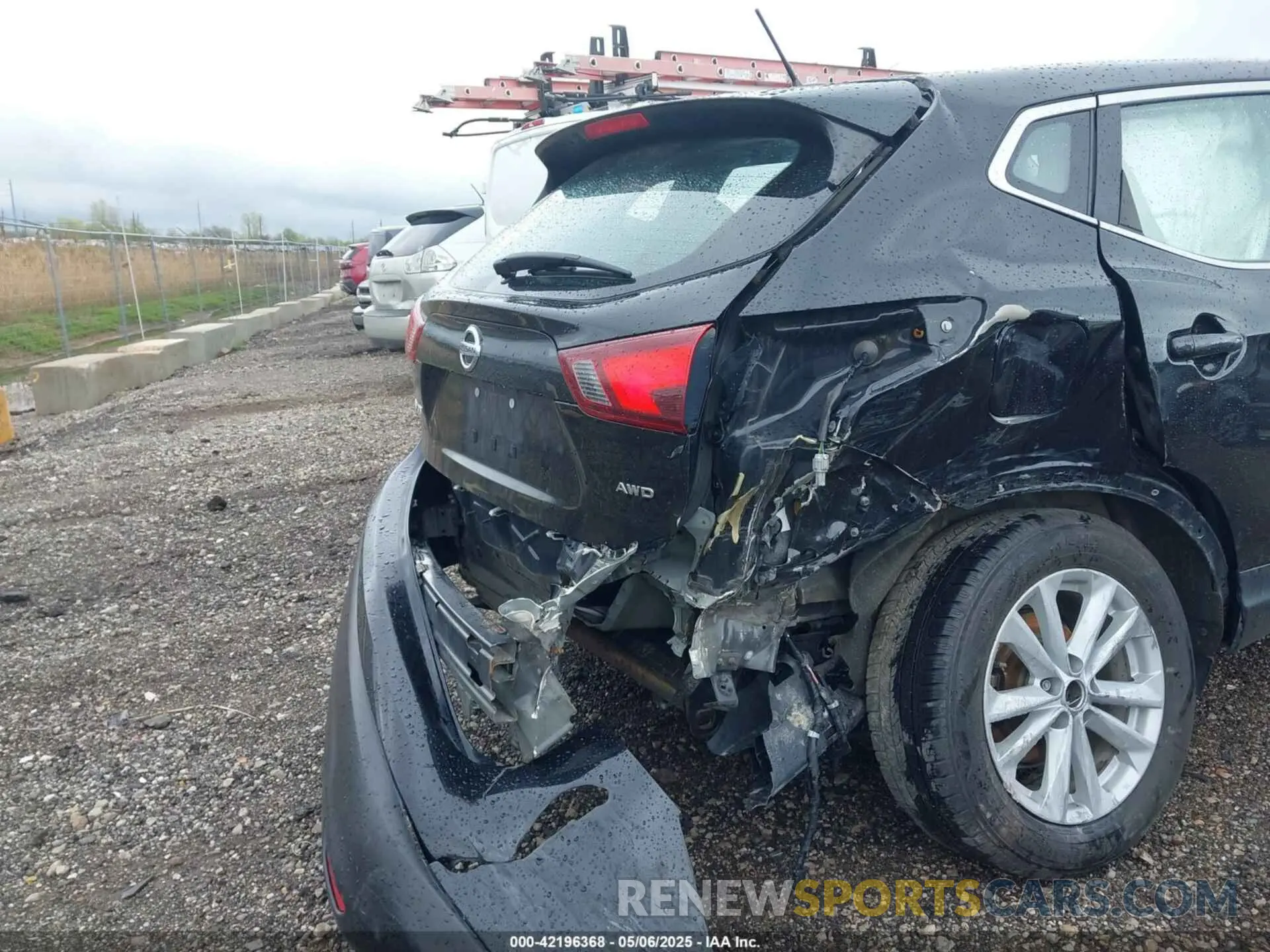 6 Photograph of a damaged car JN1BJ1CR0KW329564 NISSAN ROGUE SPORT 2019
