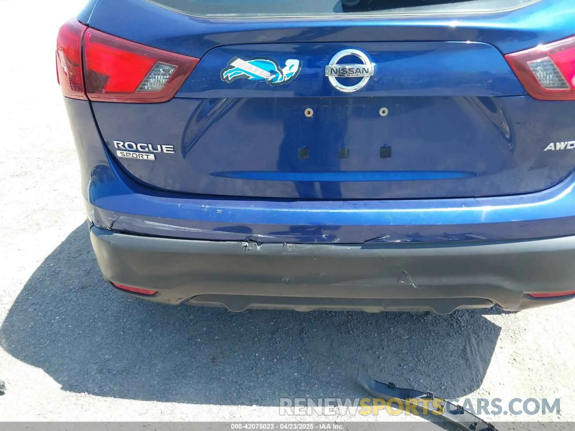 20 Photograph of a damaged car JN1BJ1CR1KW337141 NISSAN ROGUE SPORT 2019