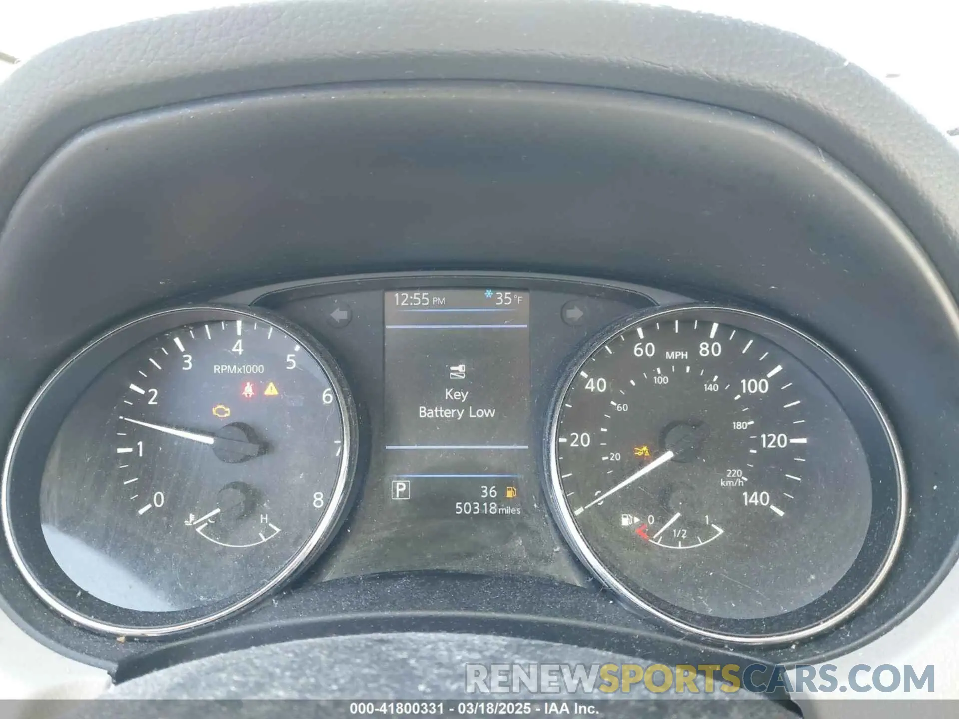 7 Photograph of a damaged car JN1BJ1CR2KW353347 NISSAN ROGUE SPORT 2019