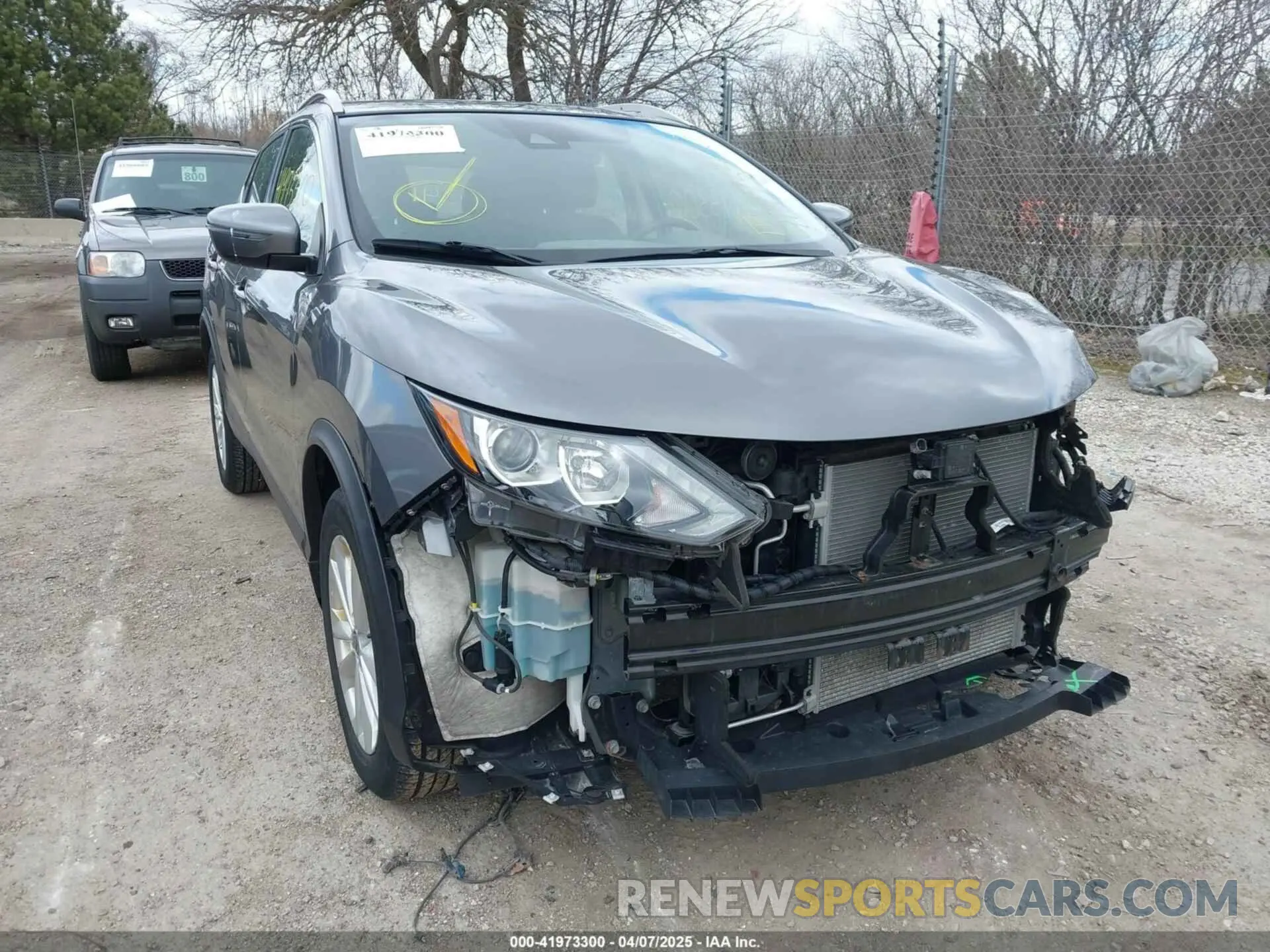 6 Photograph of a damaged car JN1BJ1CR4KW318132 NISSAN ROGUE SPORT 2019