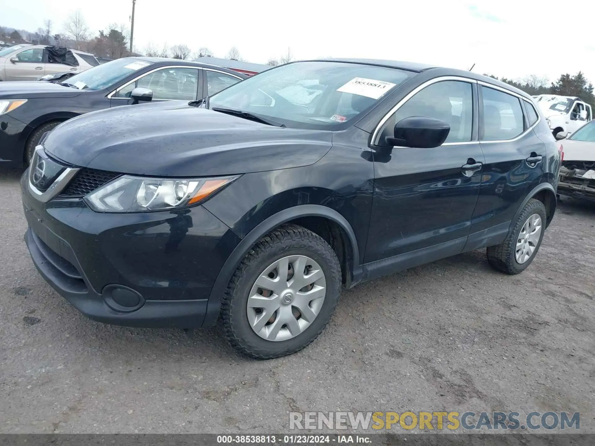 2 Photograph of a damaged car JN1BJ1CR4KW323699 NISSAN ROGUE SPORT 2019