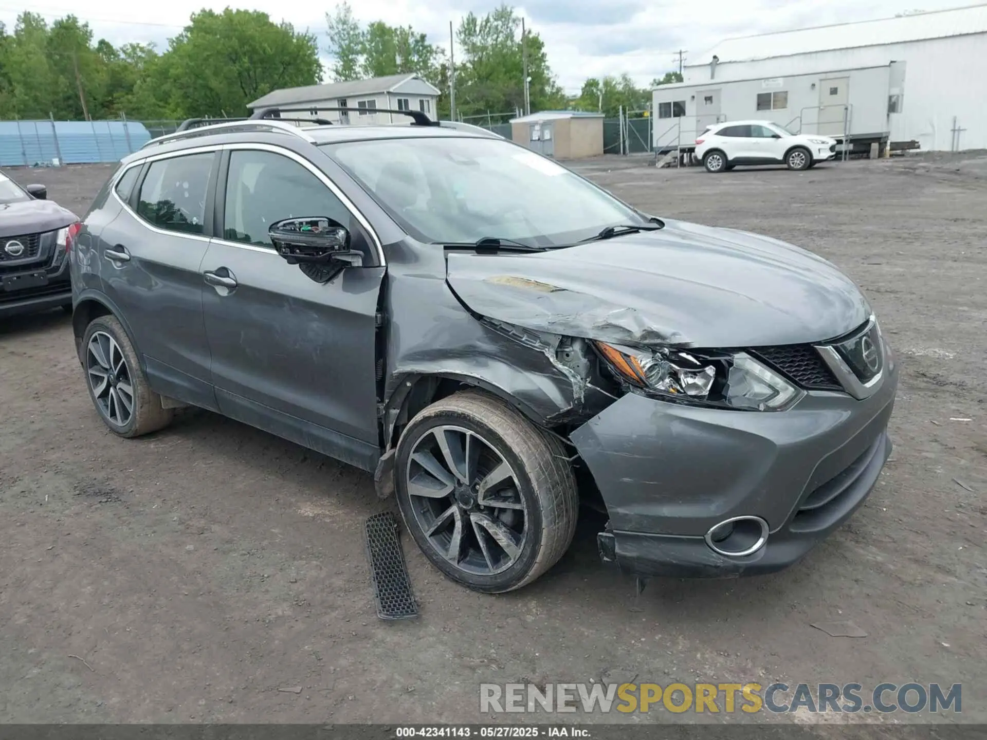 1 Photograph of a damaged car JN1BJ1CR4KW335822 NISSAN ROGUE SPORT 2019