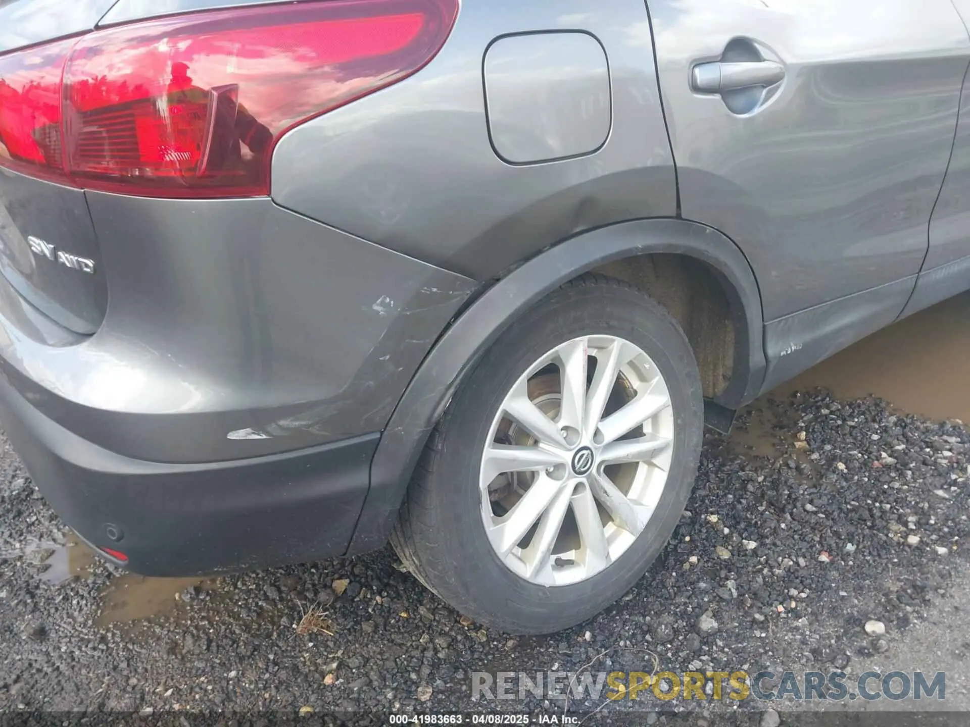 6 Photograph of a damaged car JN1BJ1CR4KW620214 NISSAN ROGUE SPORT 2019