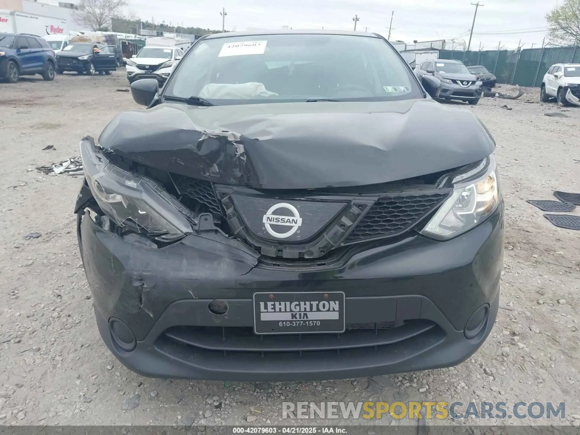 12 Photograph of a damaged car JN1BJ1CR5KW311108 NISSAN ROGUE SPORT 2019