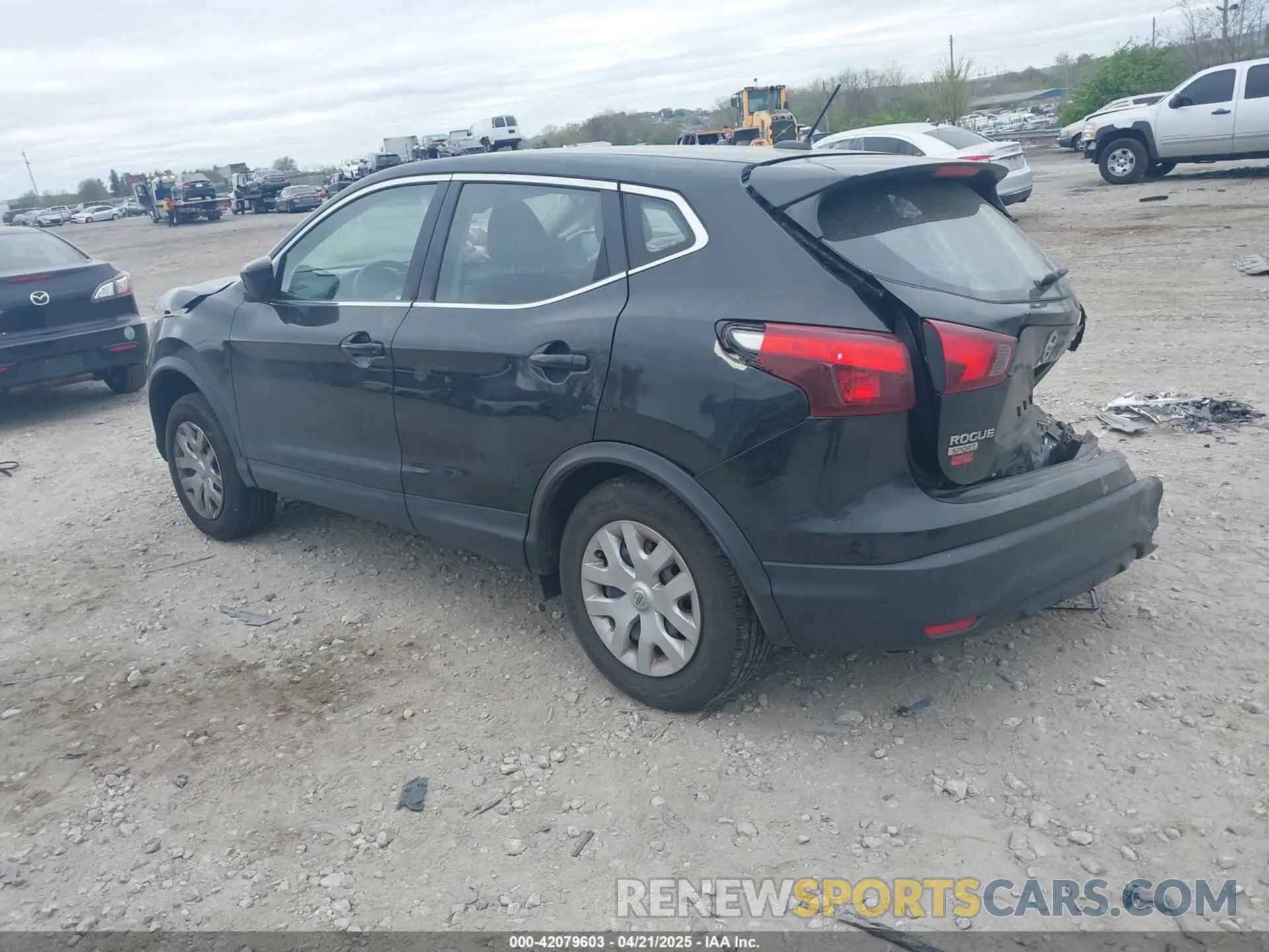3 Photograph of a damaged car JN1BJ1CR5KW311108 NISSAN ROGUE SPORT 2019