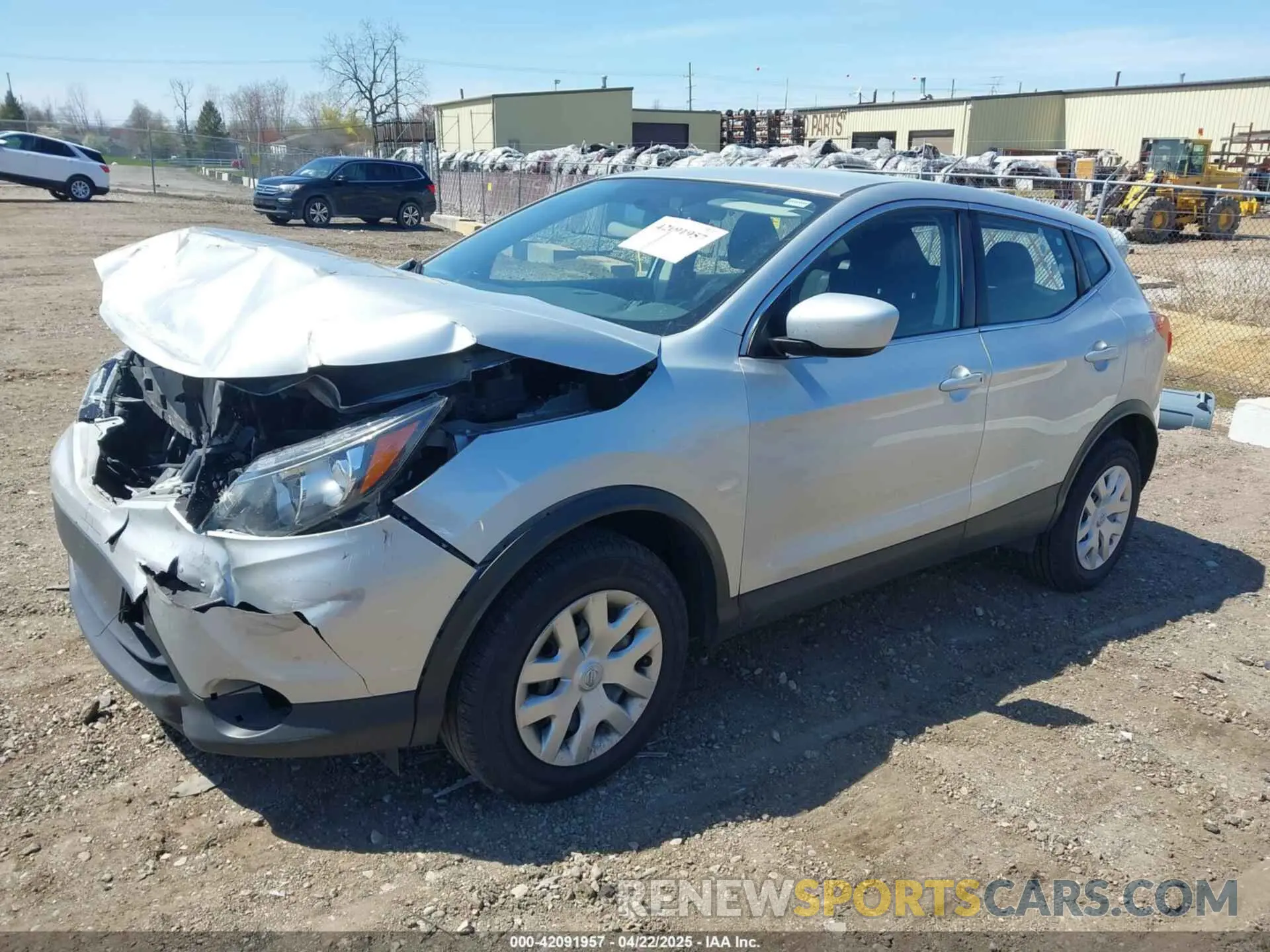 2 Photograph of a damaged car JN1BJ1CR5KW326515 NISSAN ROGUE SPORT 2019