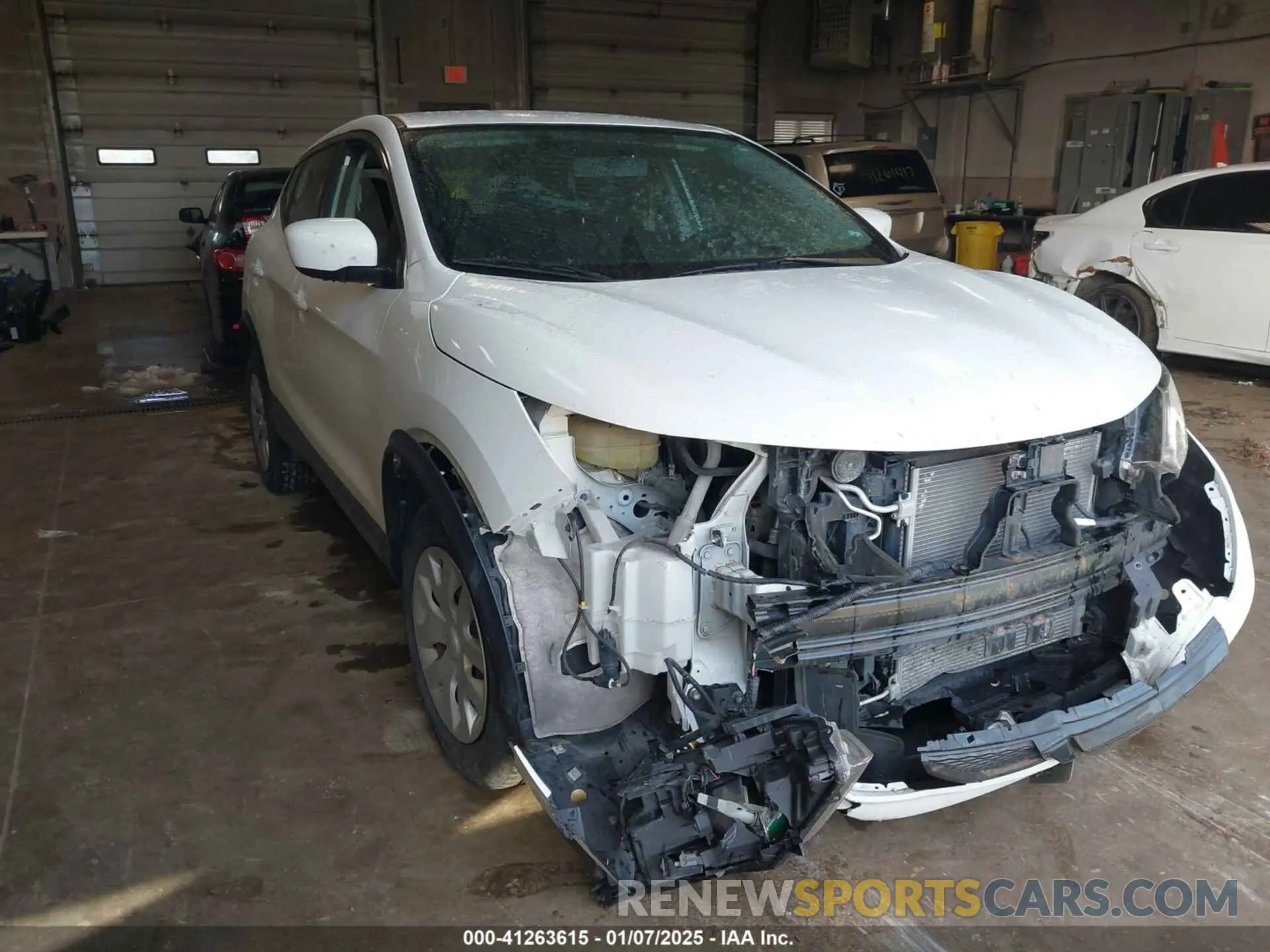 1 Photograph of a damaged car JN1BJ1CR5KW350801 NISSAN ROGUE SPORT 2019