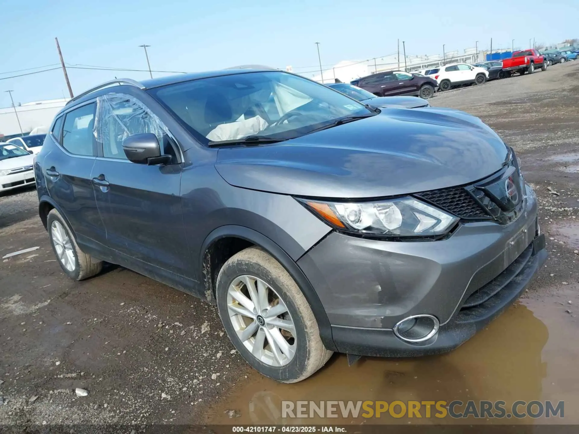 1 Photograph of a damaged car JN1BJ1CR6KW327303 NISSAN ROGUE SPORT 2019