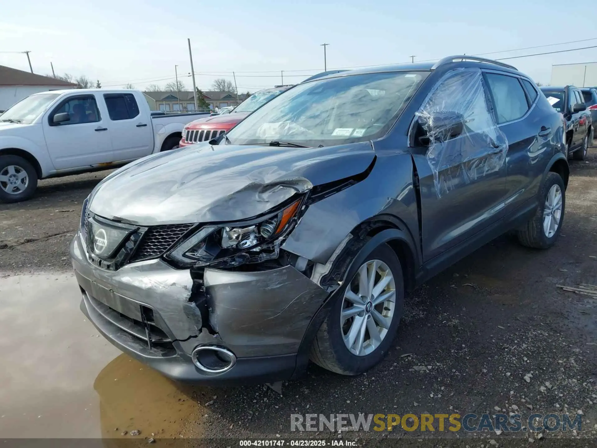 2 Photograph of a damaged car JN1BJ1CR6KW327303 NISSAN ROGUE SPORT 2019