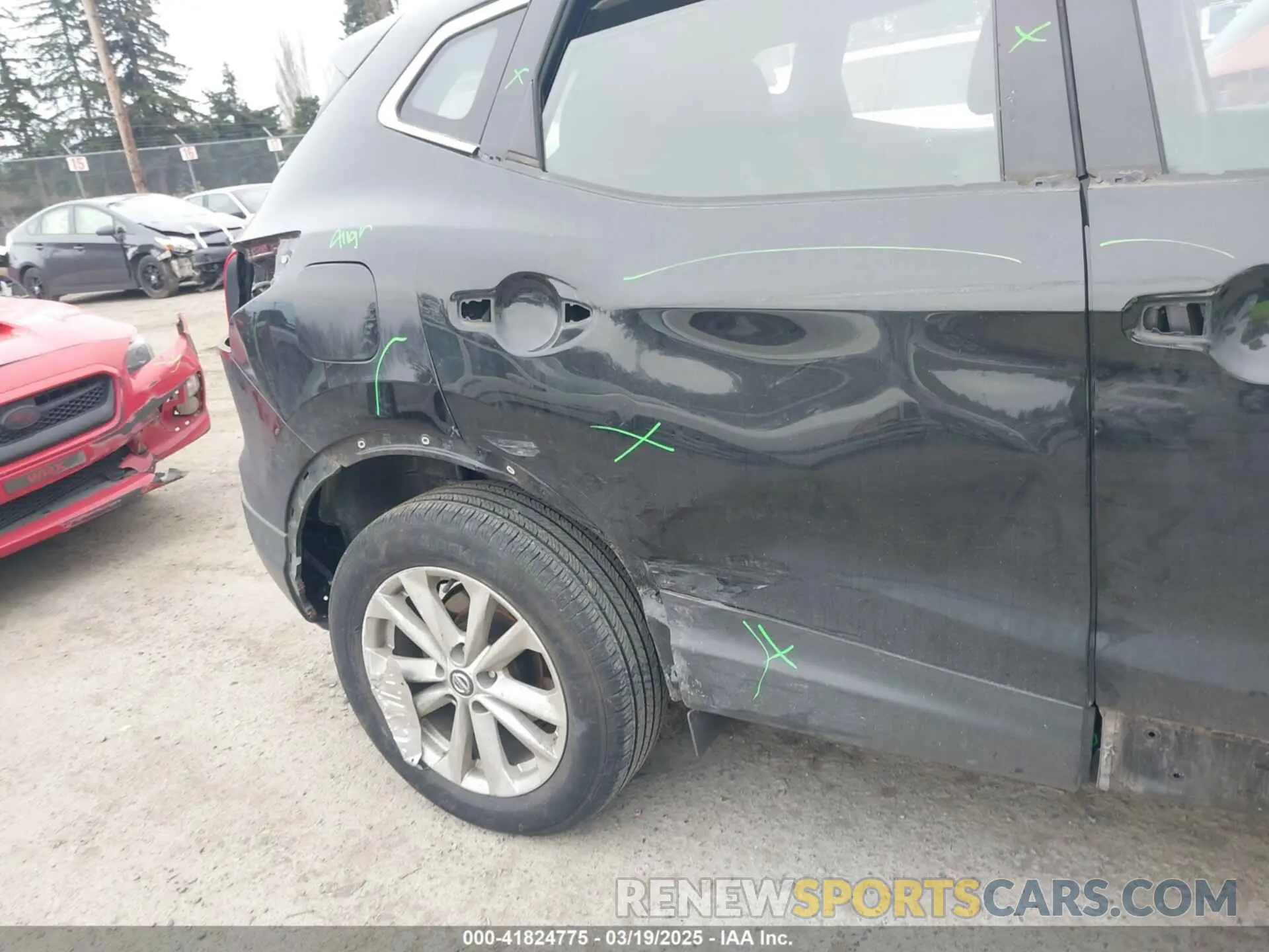6 Photograph of a damaged car JN1BJ1CR6KW350001 NISSAN ROGUE SPORT 2019